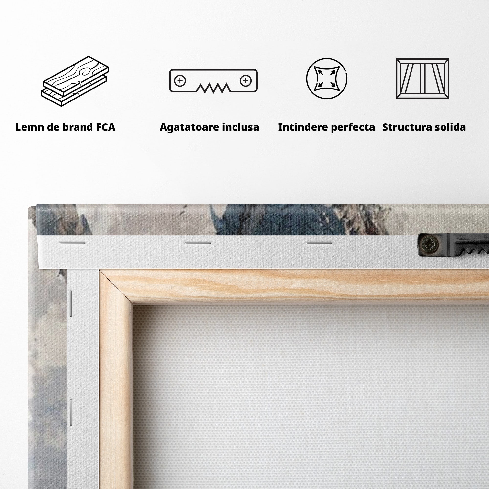 Tablou Canvas Premium LuxCanva® PI1186, Intalnire Cu Dragonul, Daenerys, Targaryen, Foc, Putere, Mama, Living, Culori Vibrante