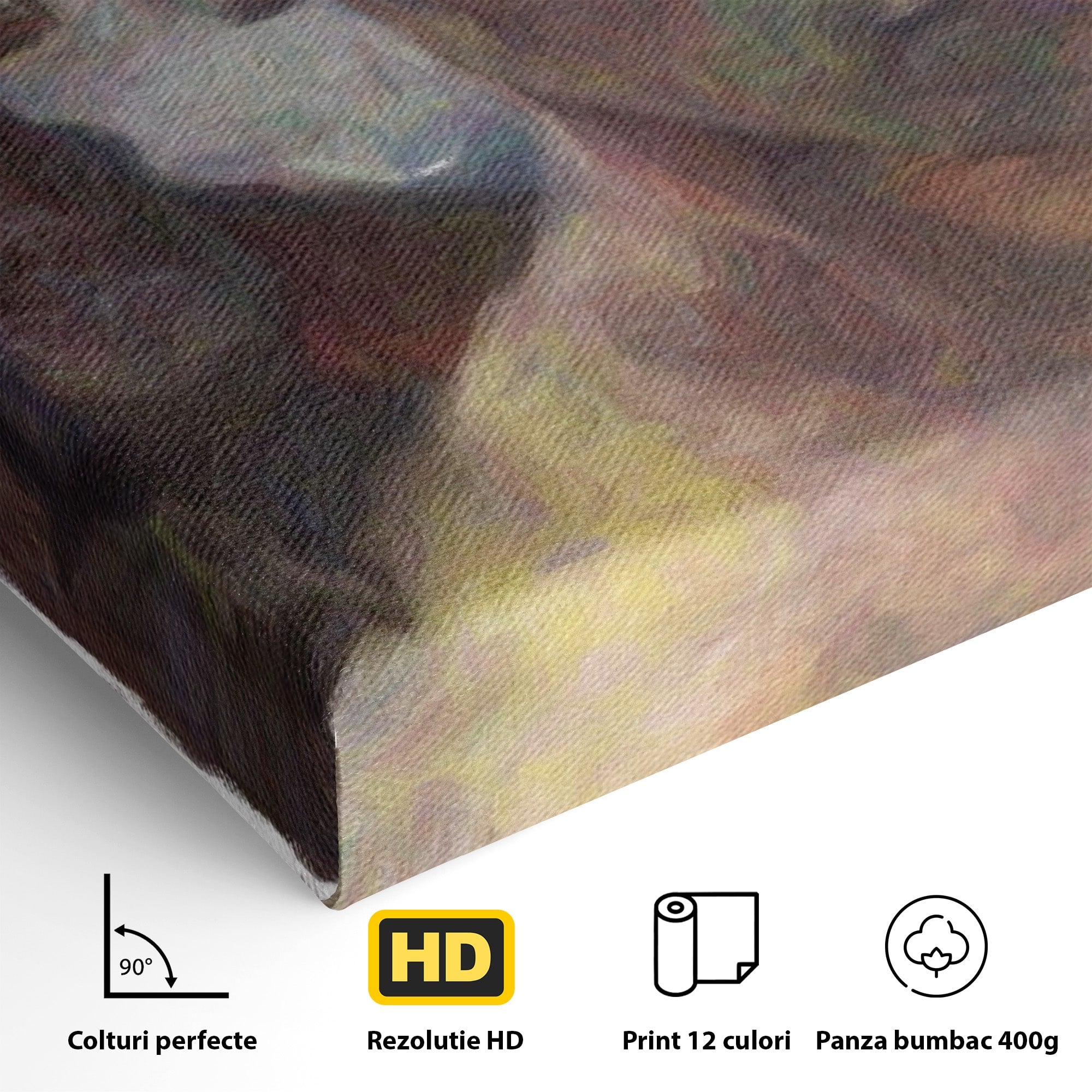 Tablou Canvas Premium LuxCanva® PI1188, Mostenirea Targaryen, Fantezie, Foc, Dragon, Fictiune, Living, Culori Vibrante