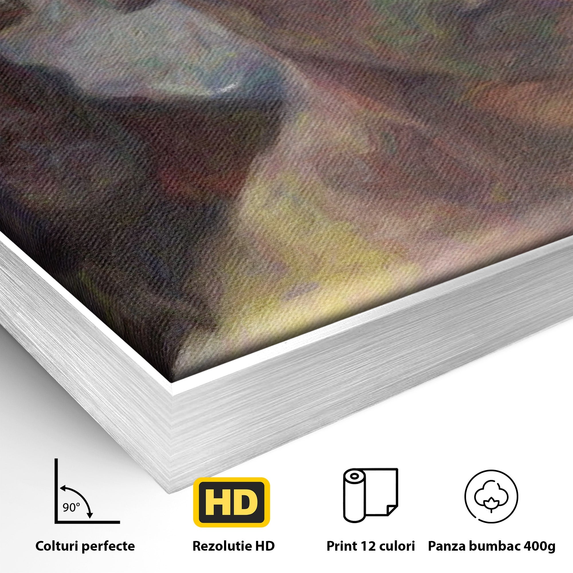 Tablou Canvas Premium LuxCanva® PI1188, Mostenirea Targaryen, Fantezie, Foc, Dragon, Fictiune, Living, Culori Vibrante