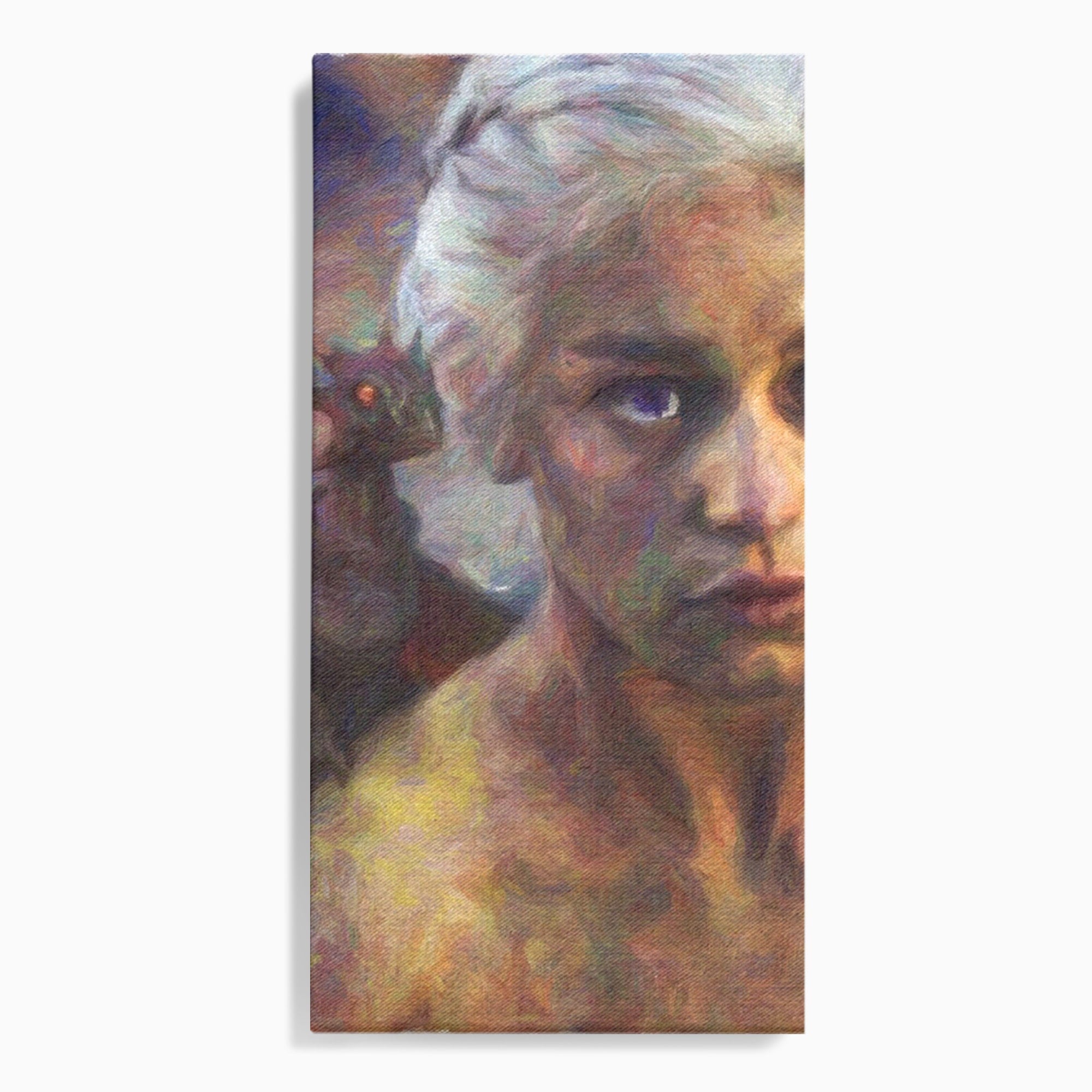 Tablou Canvas Premium LuxCanva® PI1188, Mostenirea Targaryen, Fantezie, Foc, Dragon, Fictiune, Living, Culori Vibrante