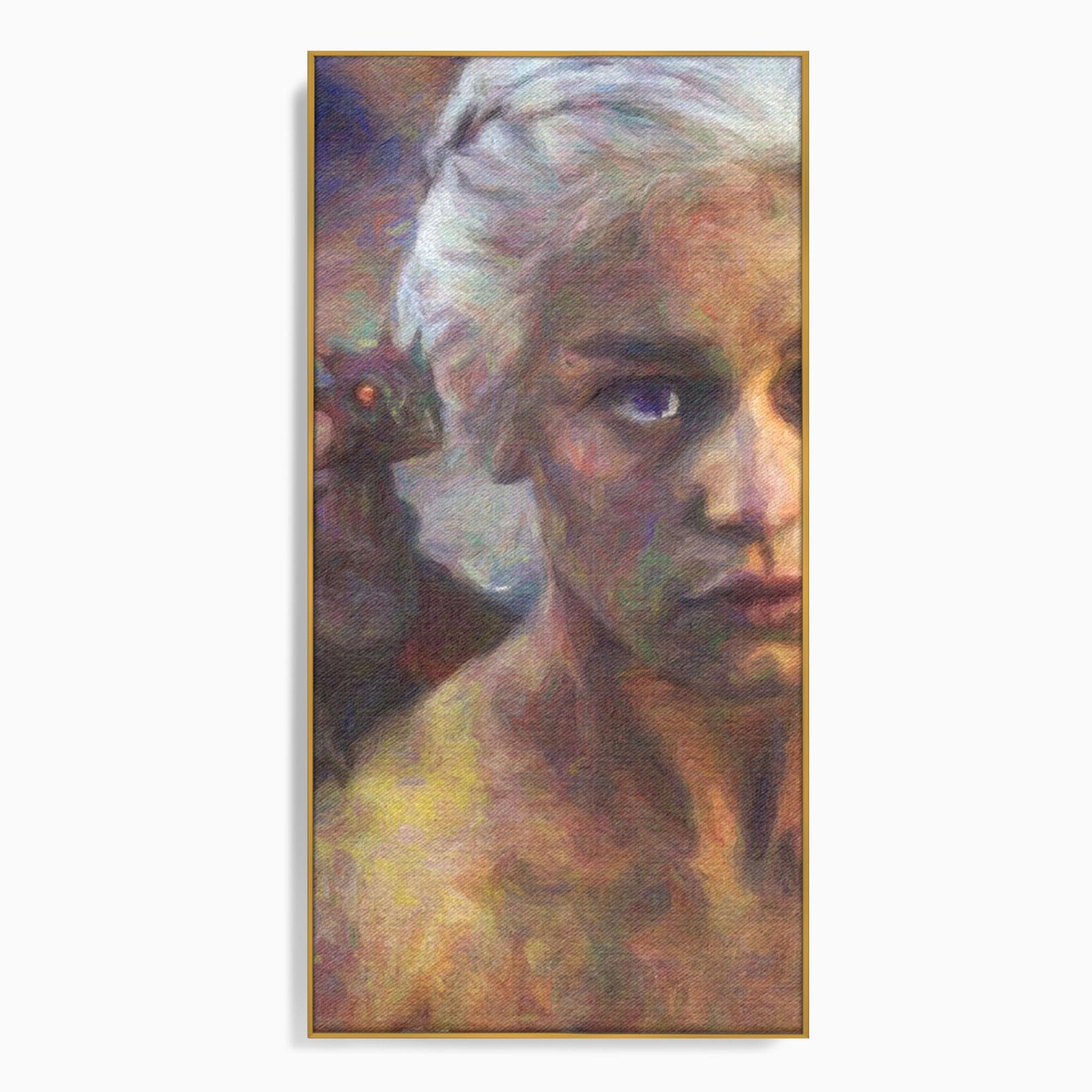 Tablou Canvas Premium LuxCanva® PI1188, Mostenirea Targaryen, Fantezie, Foc, Dragon, Fictiune, Living, Culori Vibrante