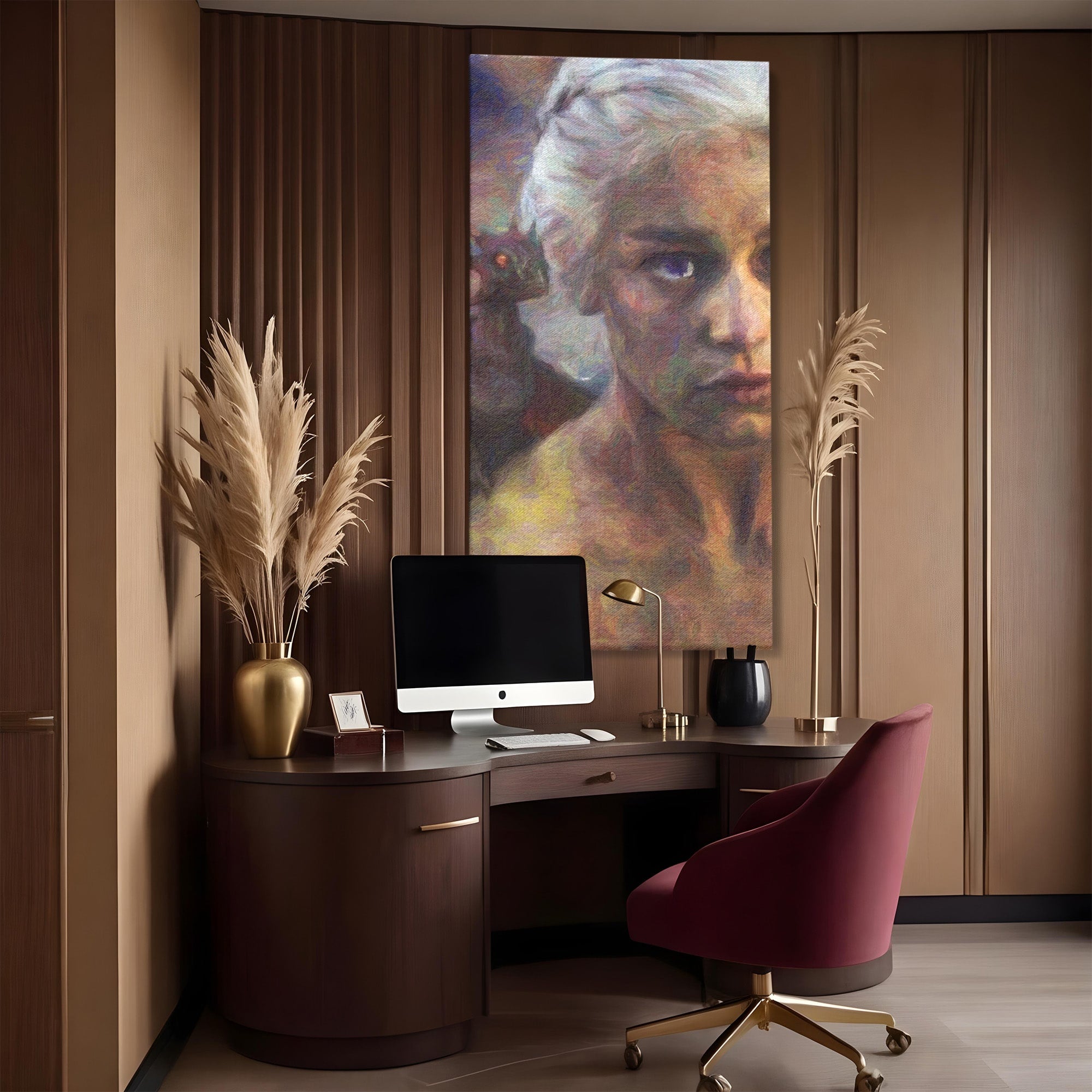 Tablou Canvas Premium LuxCanva® PI1188, Mostenirea Targaryen, Fantezie, Foc, Dragon, Fictiune, Living, Culori Vibrante
