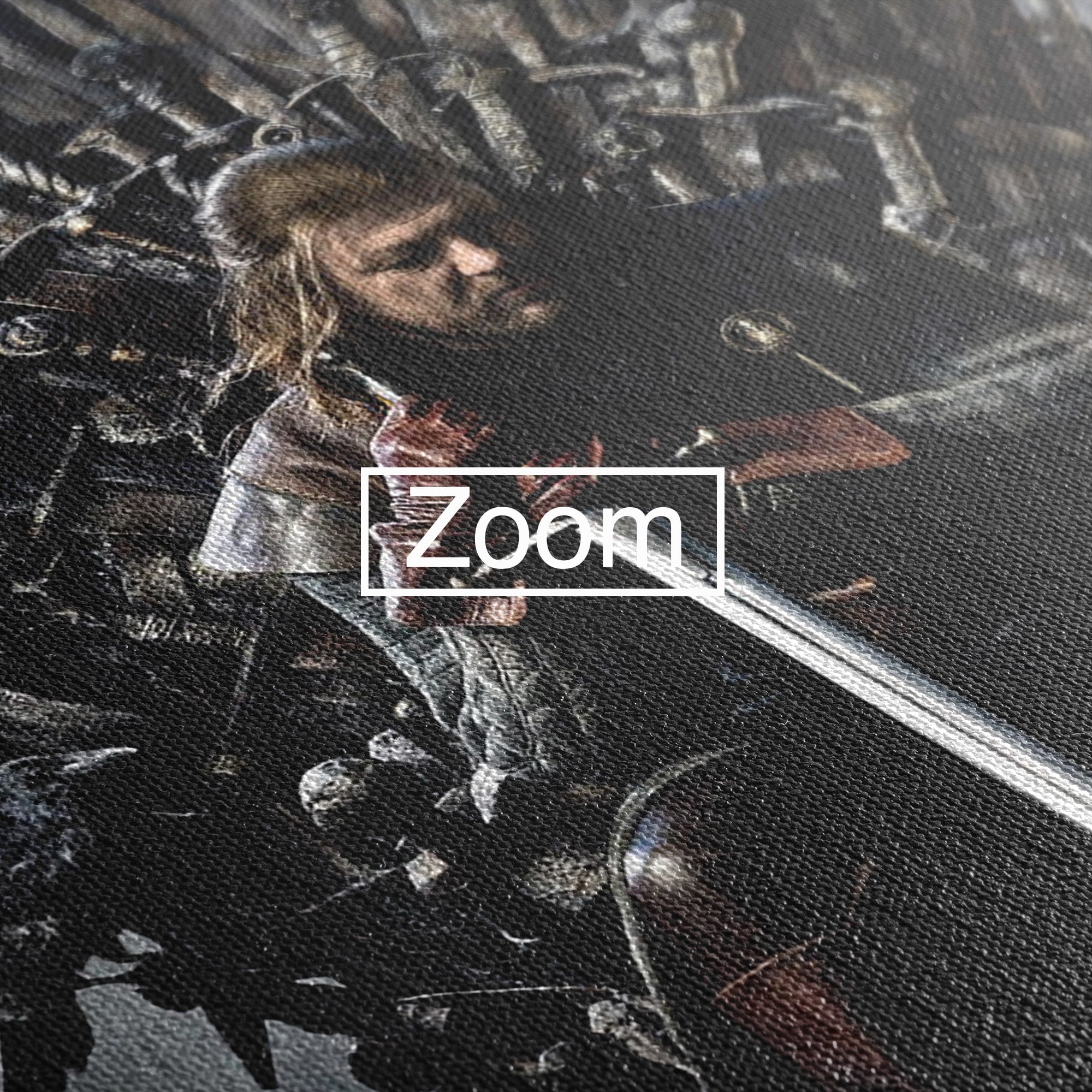 Tablou Canvas Premium LuxCanva® PI1190, Eddard Stark, Rege, Tron, Fantezie, Putere, Living, Culori Vibrante