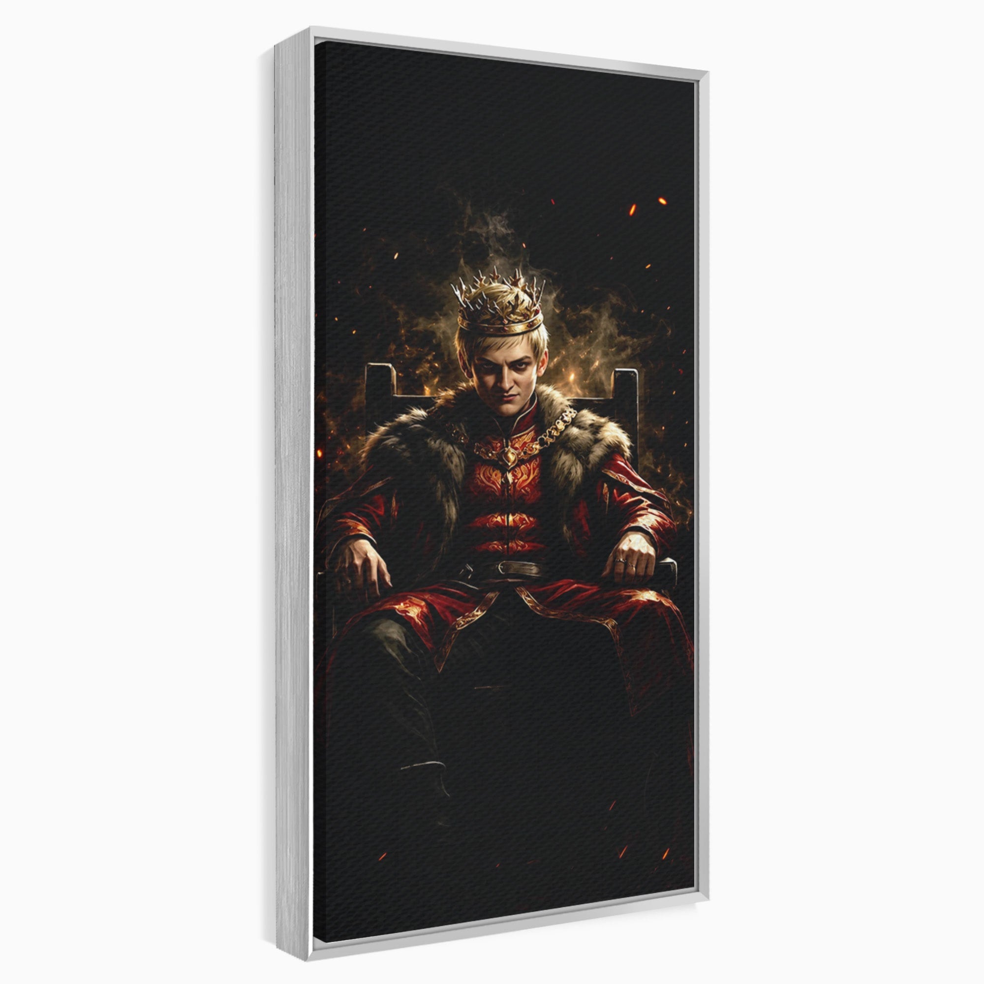 Tablou Canvas Premium LuxCanva® PI1192, Joffrey Baratheon, Rege, Tron, Putere, Serial, Mister, Living, Dormitor, Culori Vibrante