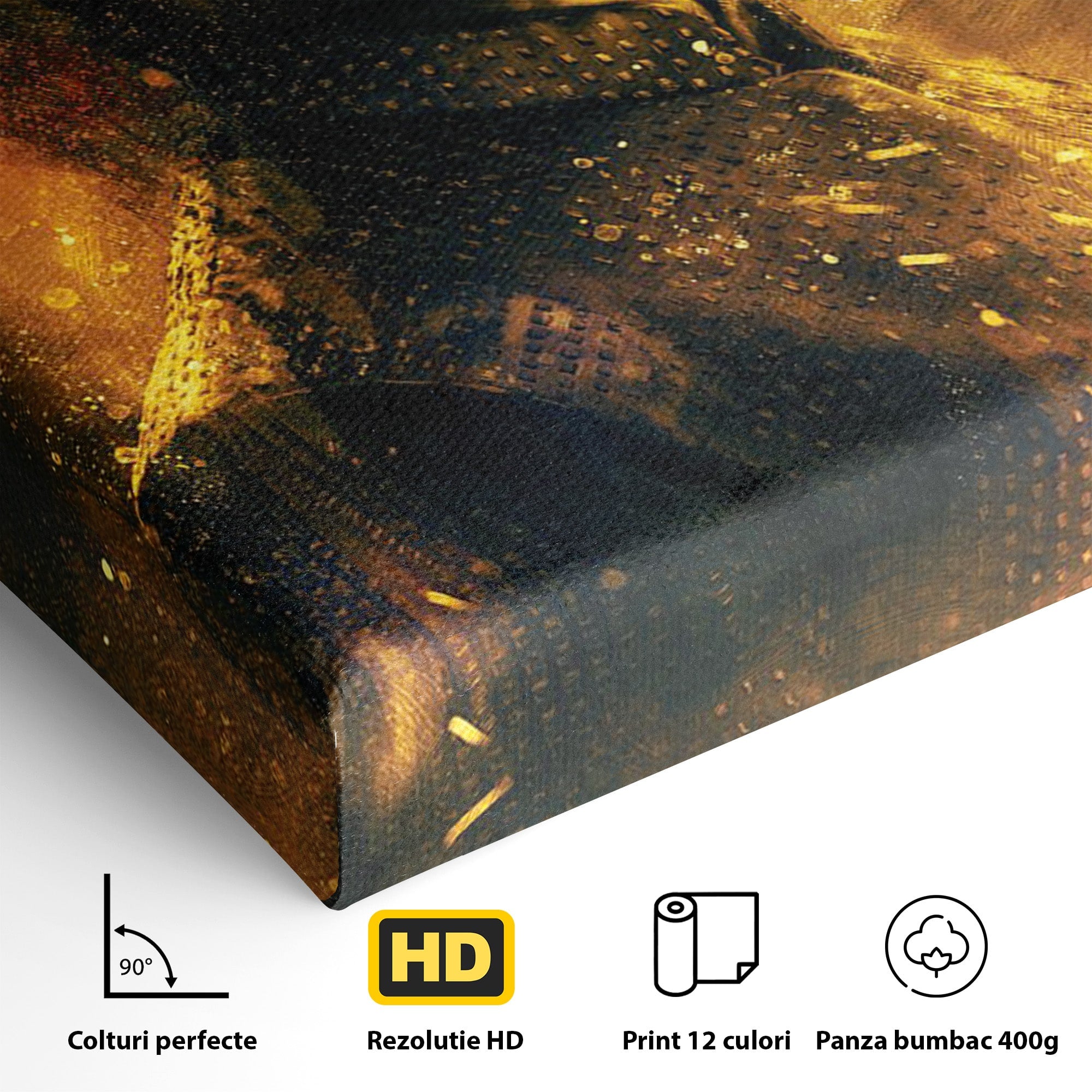 Tablou Canvas Premium LuxCanva® PI1195, Tyrion Lannister, Serial, Regal, Personaj, Fantezie, Living, Culori Vibrante
