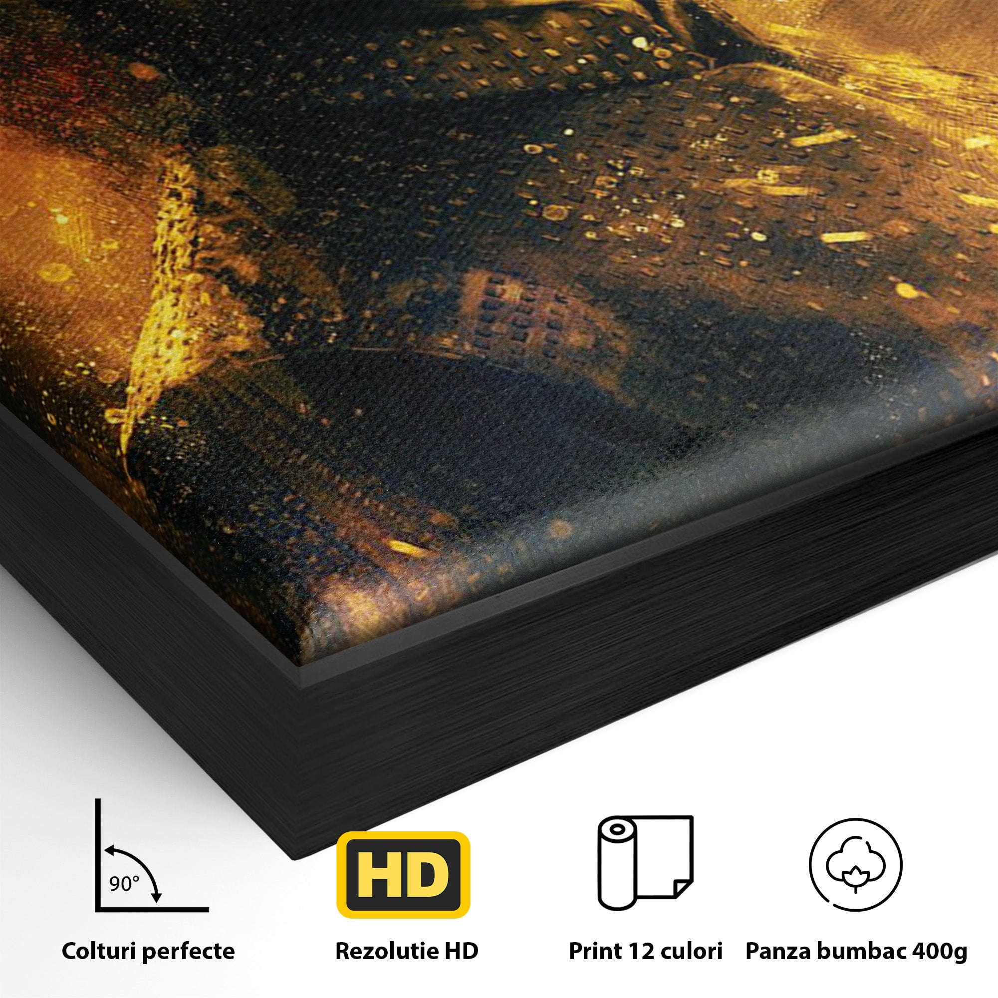 Tablou Canvas Premium LuxCanva® PI1195, Tyrion Lannister, Serial, Regal, Personaj, Fantezie, Living, Culori Vibrante