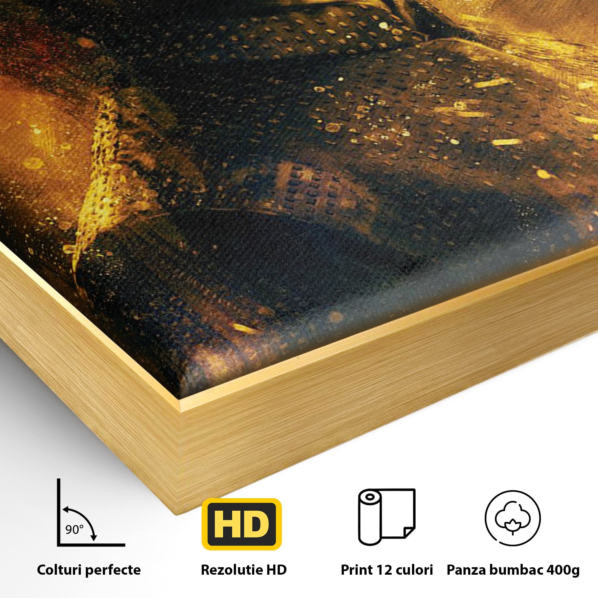 Tablou Canvas Premium LuxCanva® PI1195, Tyrion Lannister, Serial, Regal, Personaj, Fantezie, Living, Culori Vibrante