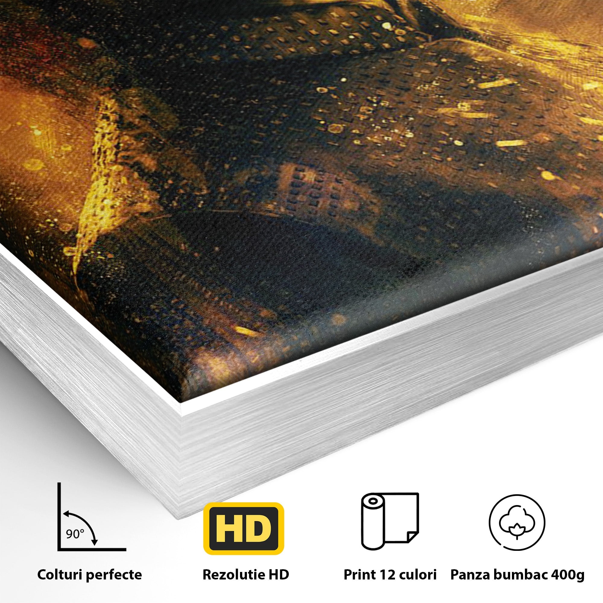 Tablou Canvas Premium LuxCanva® PI1195, Tyrion Lannister, Serial, Regal, Personaj, Fantezie, Living, Culori Vibrante