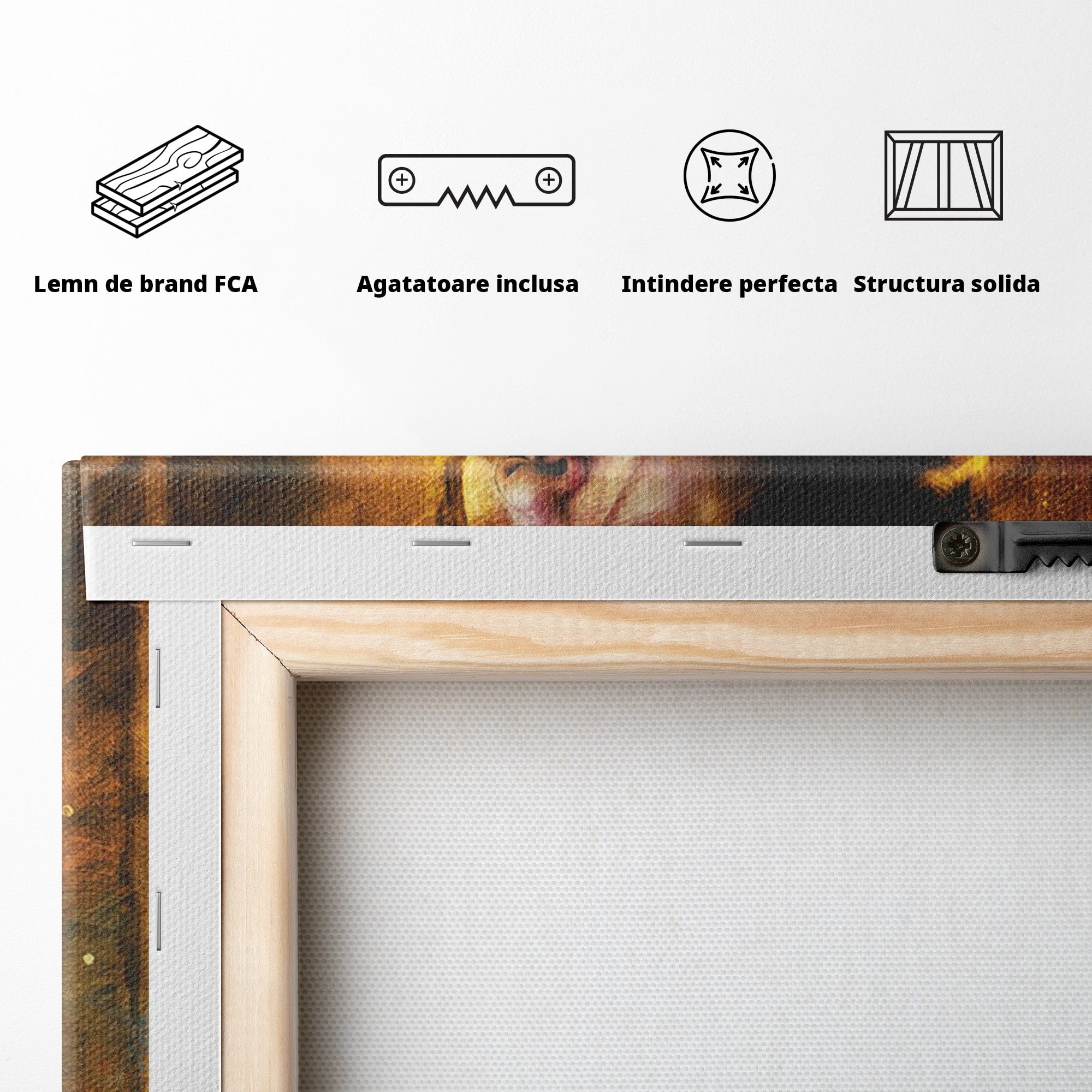 Tablou Canvas Premium LuxCanva® PI1195, Tyrion Lannister, Serial, Regal, Personaj, Fantezie, Living, Culori Vibrante