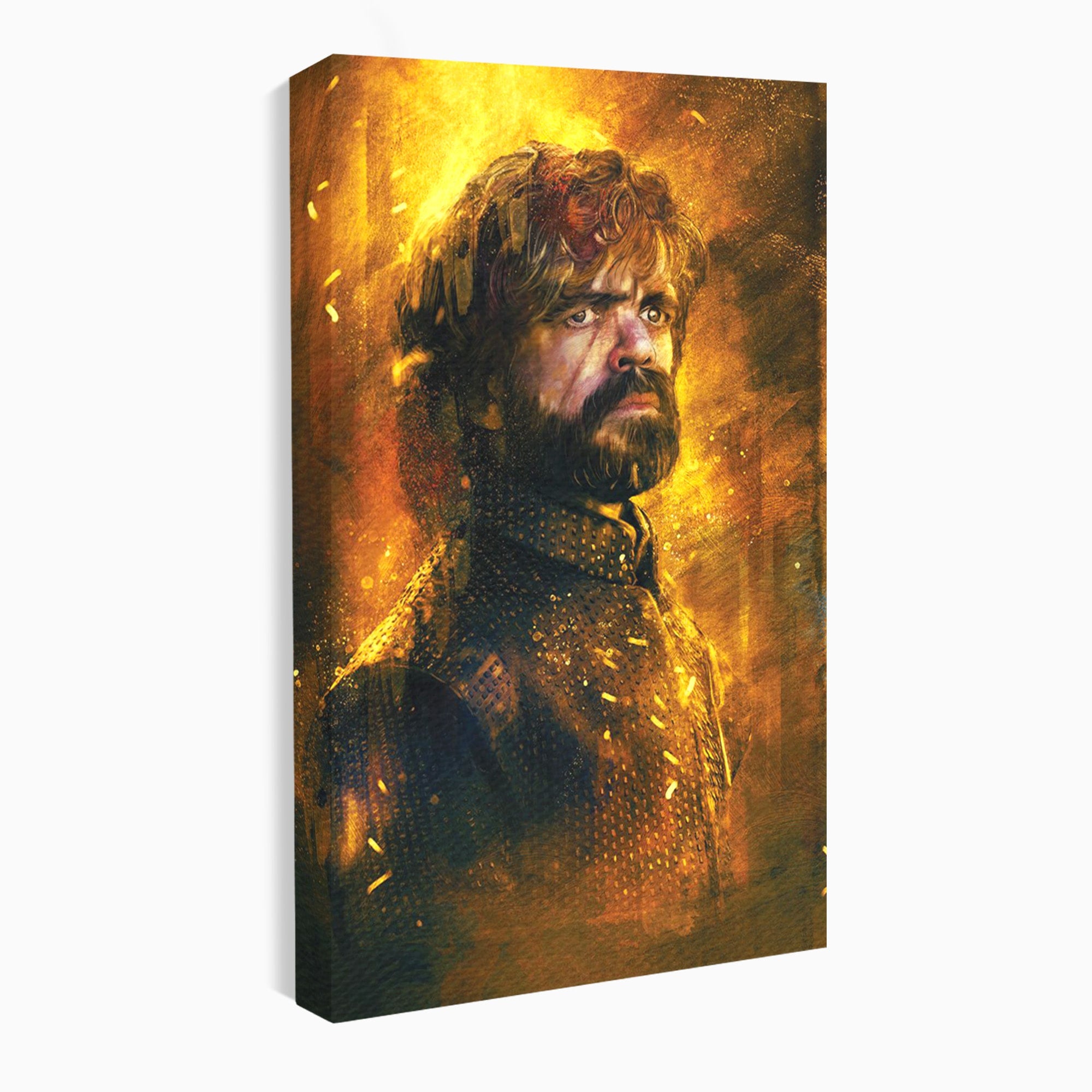 Tablou Canvas Premium LuxCanva® PI1195, Tyrion Lannister, Serial, Regal, Personaj, Fantezie, Living, Culori Vibrante