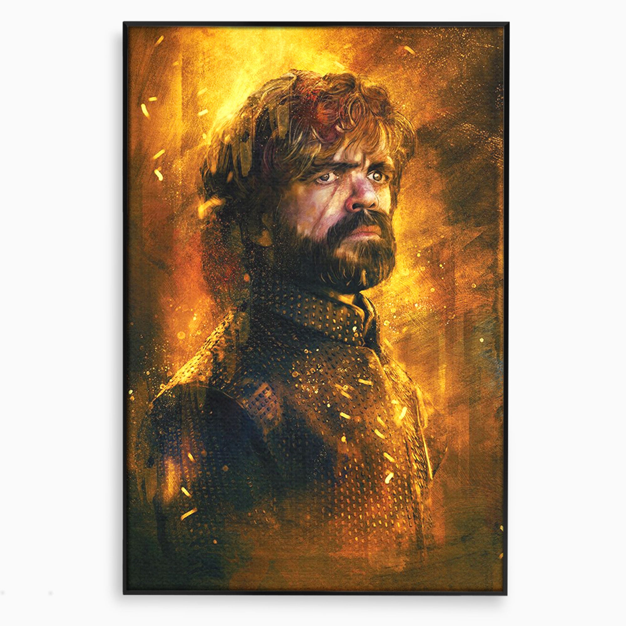 Tablou Canvas Premium LuxCanva® PI1195, Tyrion Lannister, Serial, Regal, Personaj, Fantezie, Living, Culori Vibrante