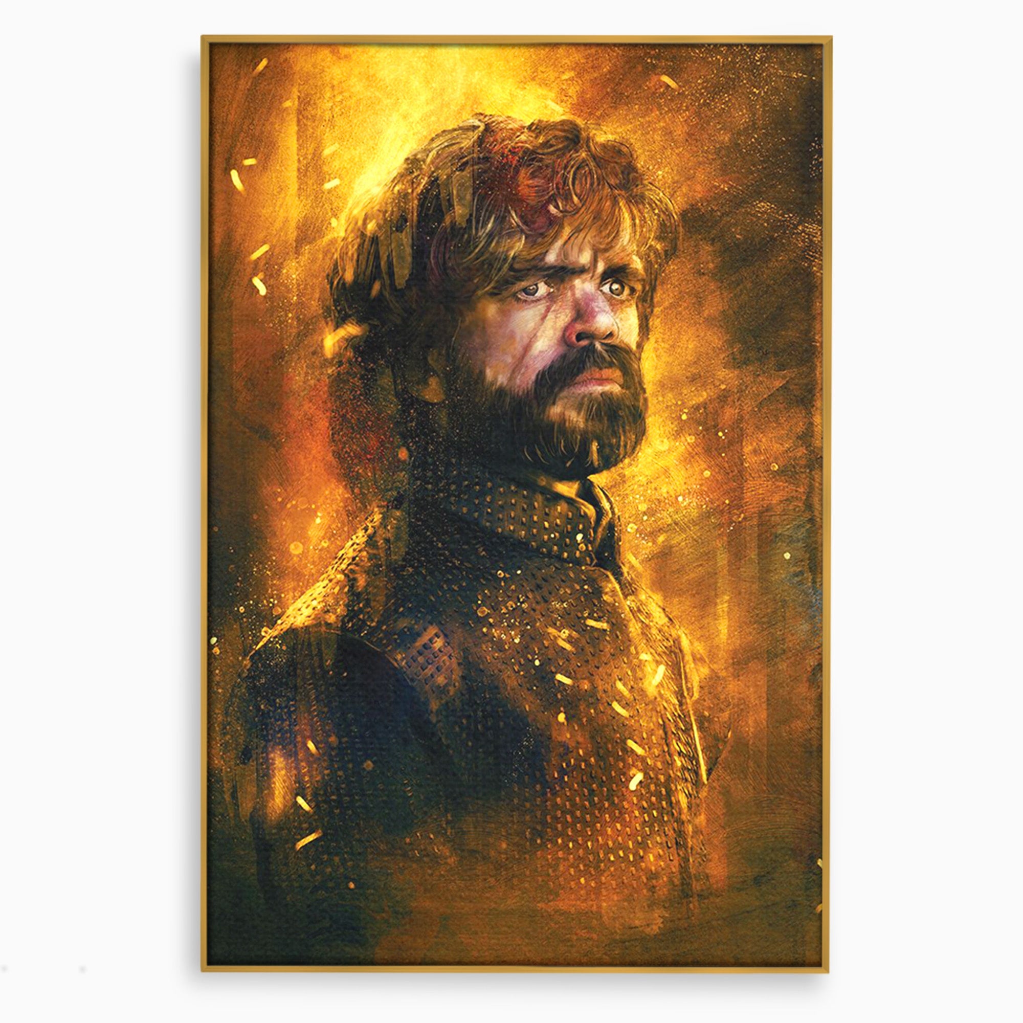 Tablou Canvas Premium LuxCanva® PI1195, Tyrion Lannister, Serial, Regal, Personaj, Fantezie, Living, Culori Vibrante