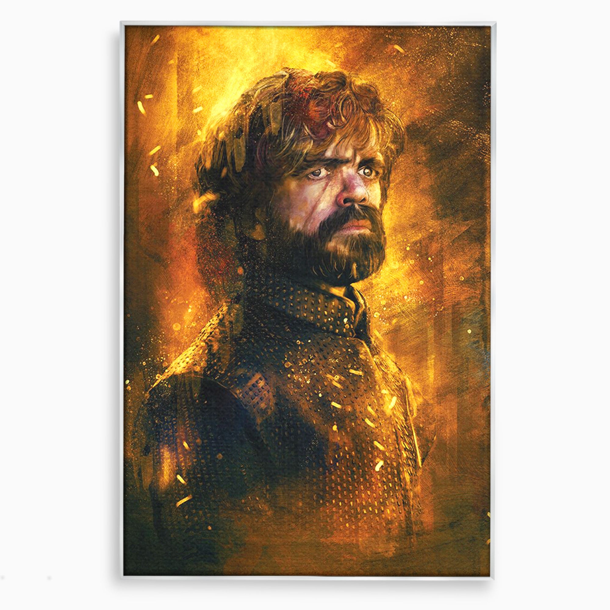 Tablou Canvas Premium LuxCanva® PI1195, Tyrion Lannister, Serial, Regal, Personaj, Fantezie, Living, Culori Vibrante