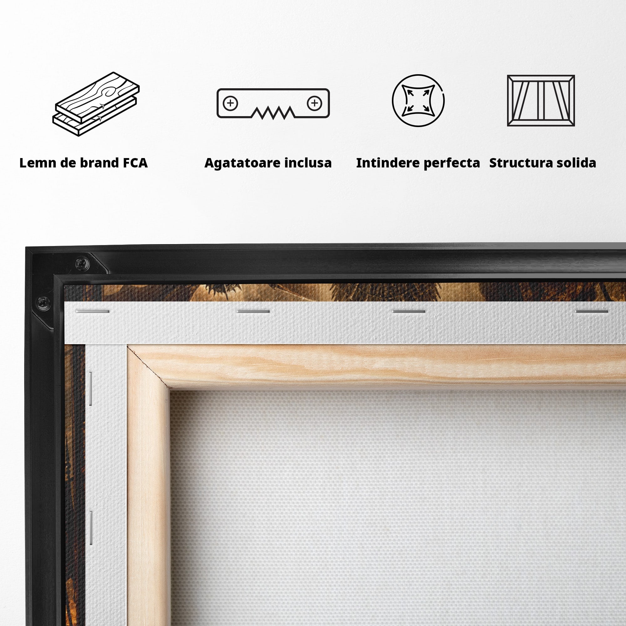 Tablou Canvas Premium LuxCanva® PI1196, Drumul Catre Coroana, Regat, Fantezie, Tron, Personaje, Dormitor, Culori Vibrante