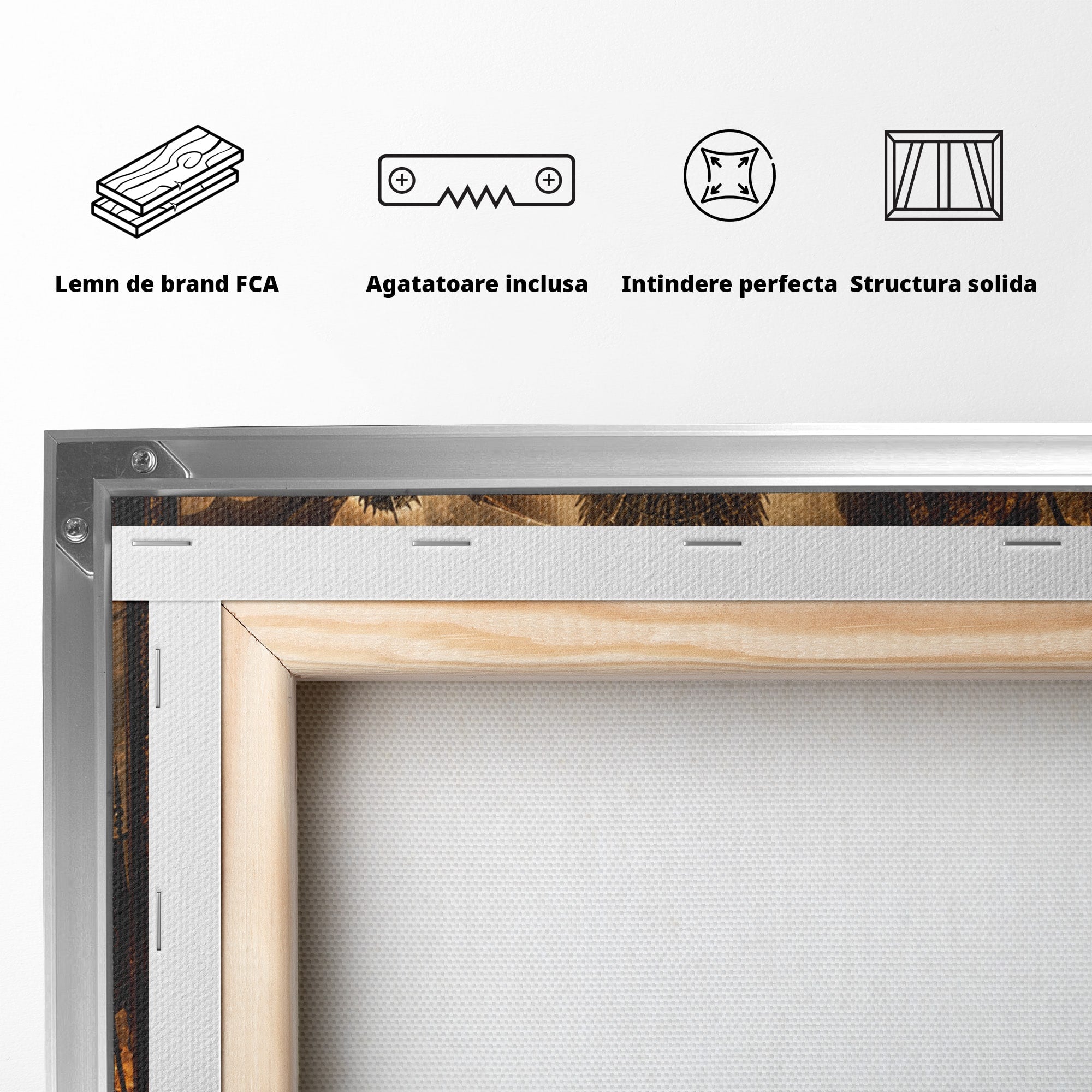 Tablou Canvas Premium LuxCanva® PI1196, Drumul Catre Coroana, Regat, Fantezie, Tron, Personaje, Dormitor, Culori Vibrante