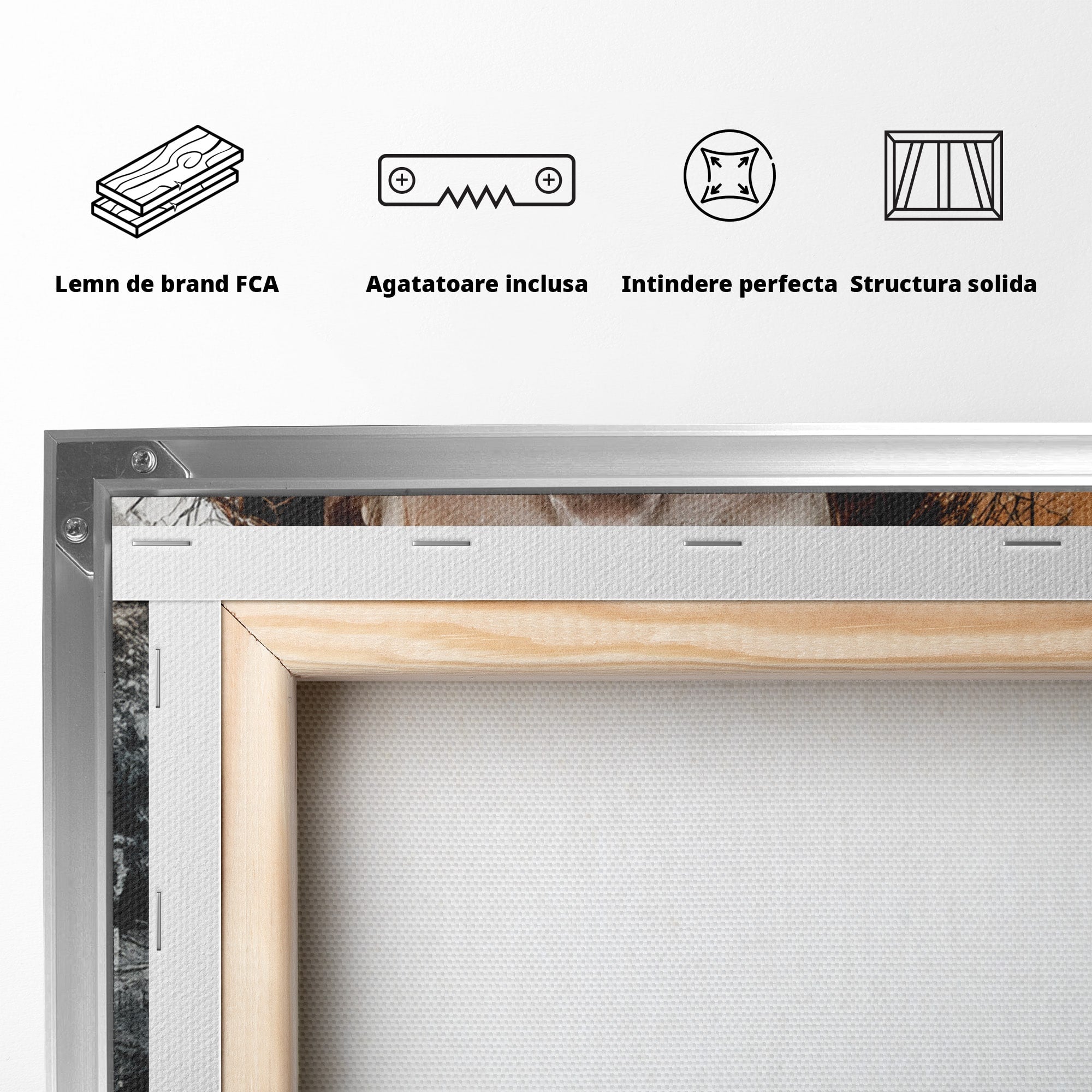 Tablou Canvas Premium LuxCanva® PI1201, Luptatoare cu Par Rosu, Portret, Femeie, Contemporan, Arta, Emotie, Living, Birou, Culori Vibrante