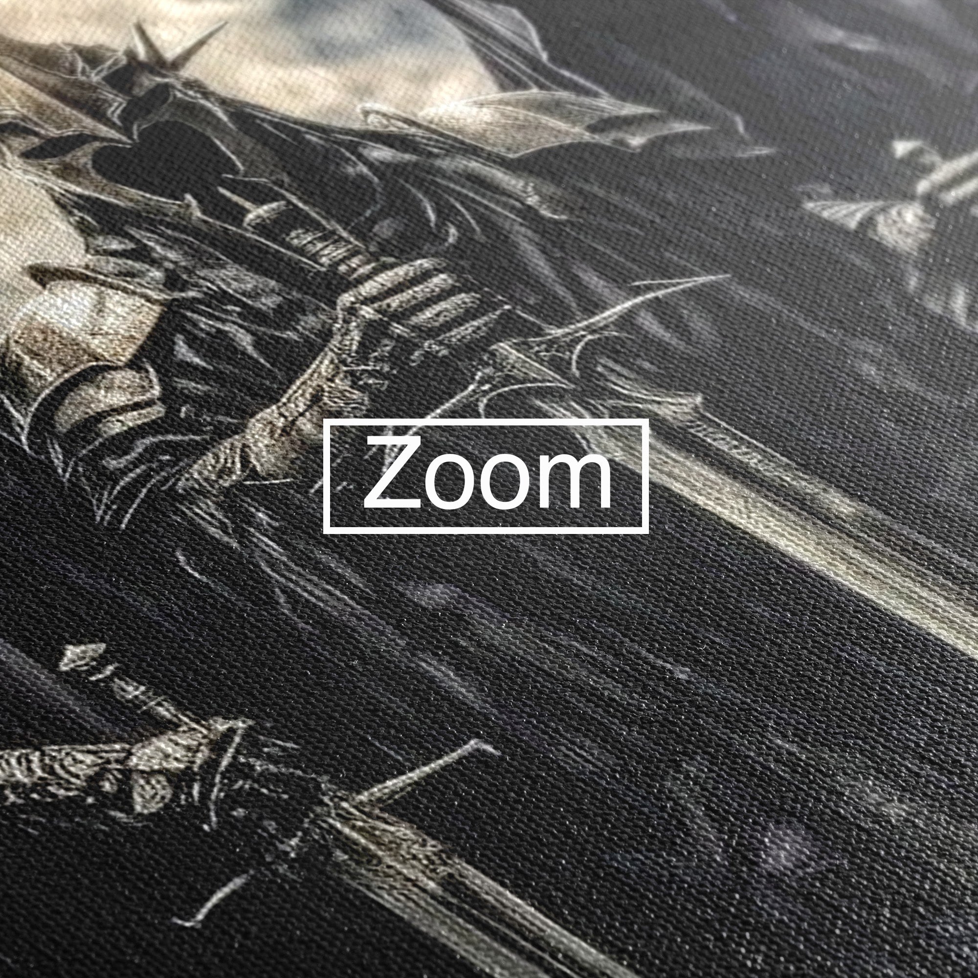 Tablou Canvas Premium LuxCanva® PI1204, Cavalerii Intunericului, Lord Of The Rings, Fantezie, Mister, Film, Dormitor, Culori Vibrante