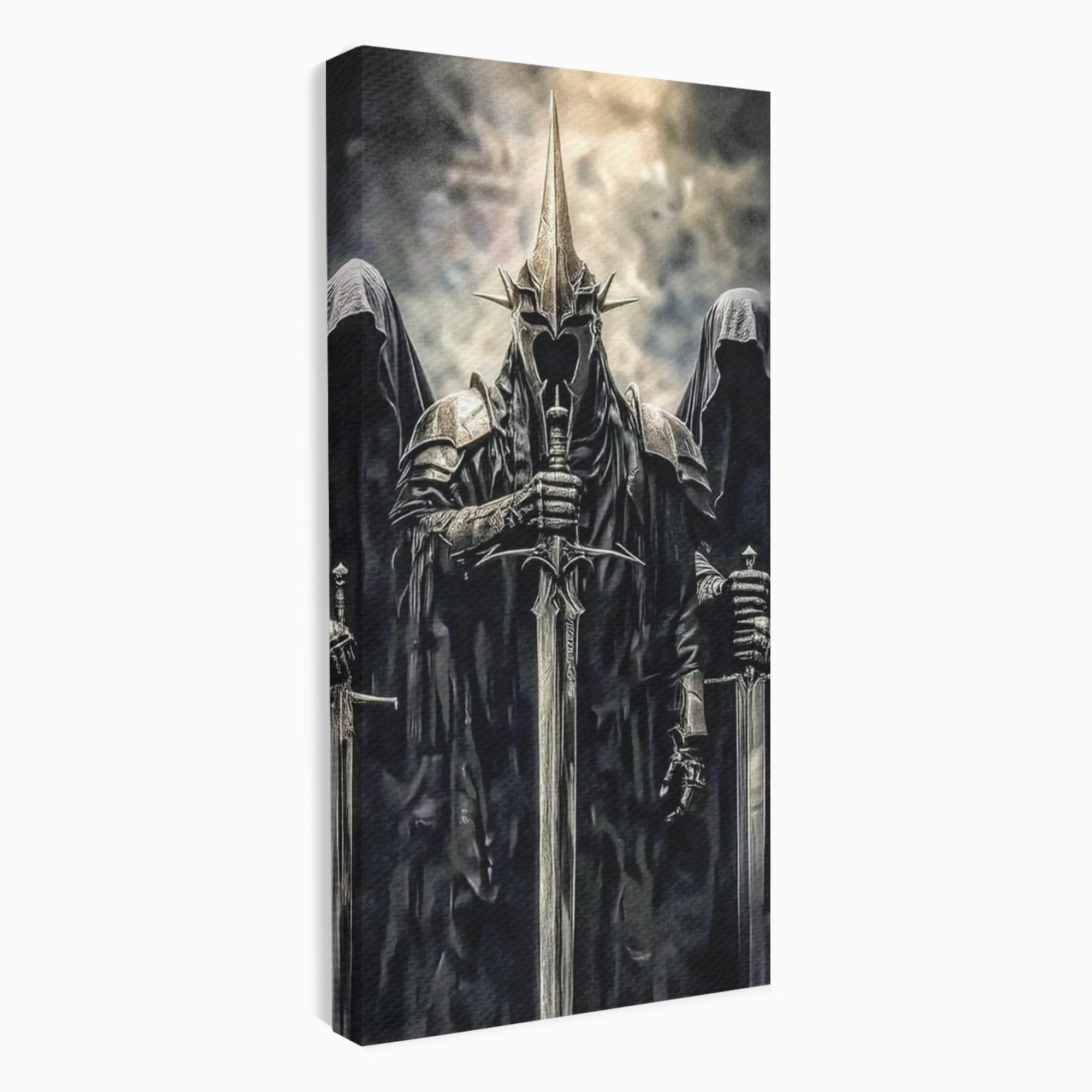Tablou Canvas Premium LuxCanva® PI1204, Cavalerii Intunericului, Lord Of The Rings, Fantezie, Mister, Film, Dormitor, Culori Vibrante