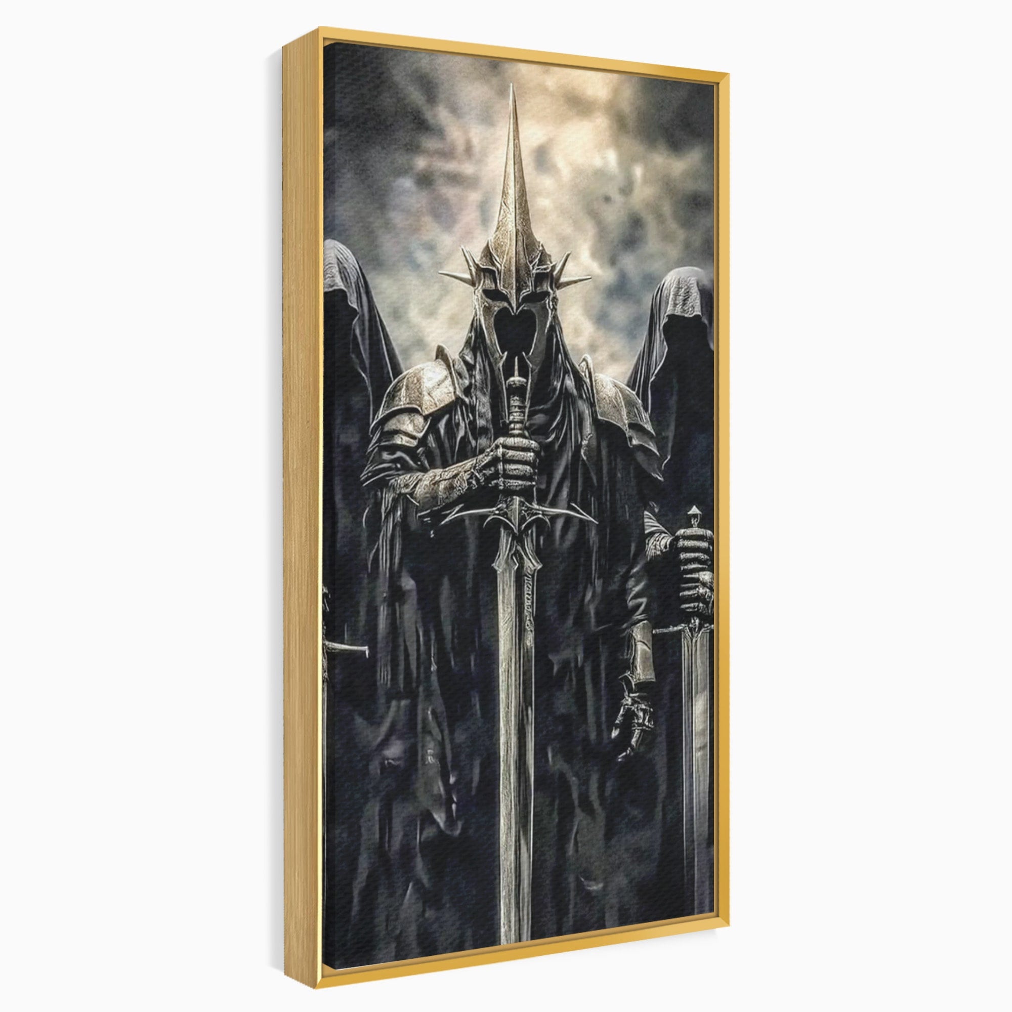 Tablou Canvas Premium LuxCanva® PI1204, Cavalerii Intunericului, Lord Of The Rings, Fantezie, Mister, Film, Dormitor, Culori Vibrante