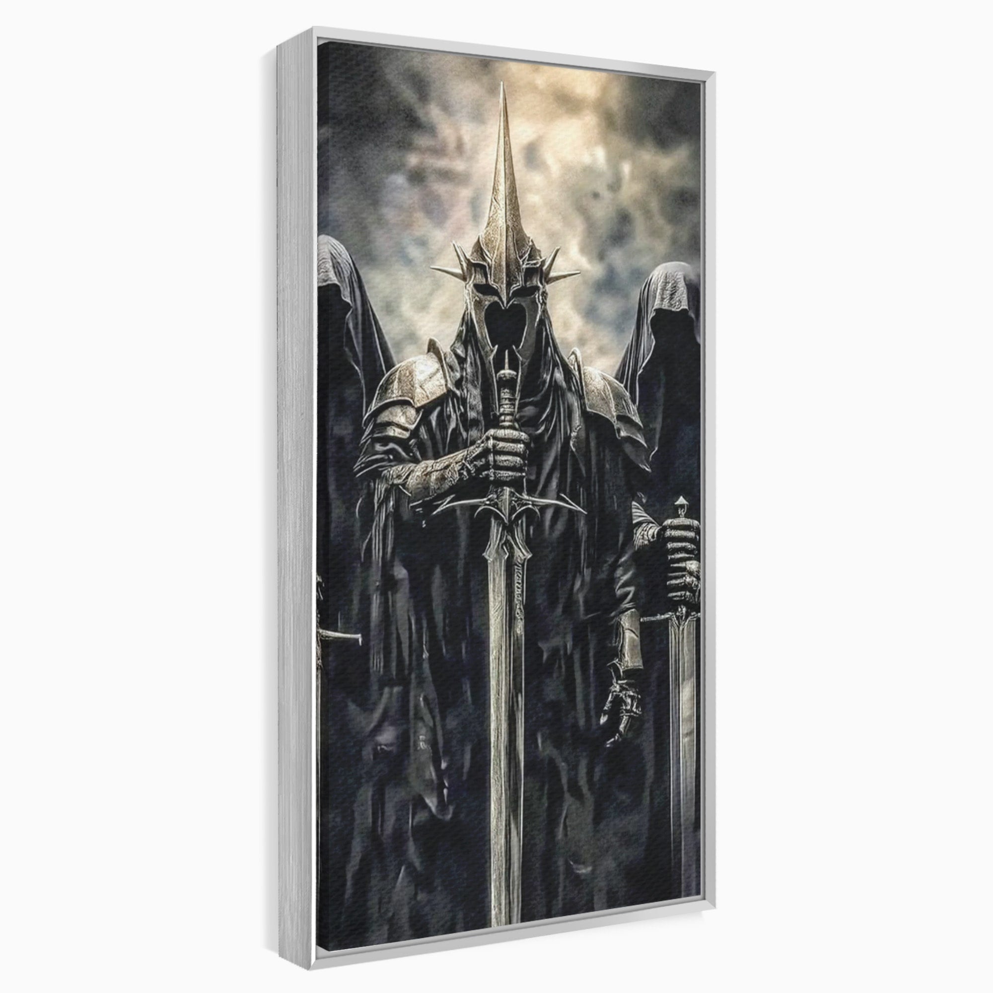 Tablou Canvas Premium LuxCanva® PI1204, Cavalerii Intunericului, Lord Of The Rings, Fantezie, Mister, Film, Dormitor, Culori Vibrante
