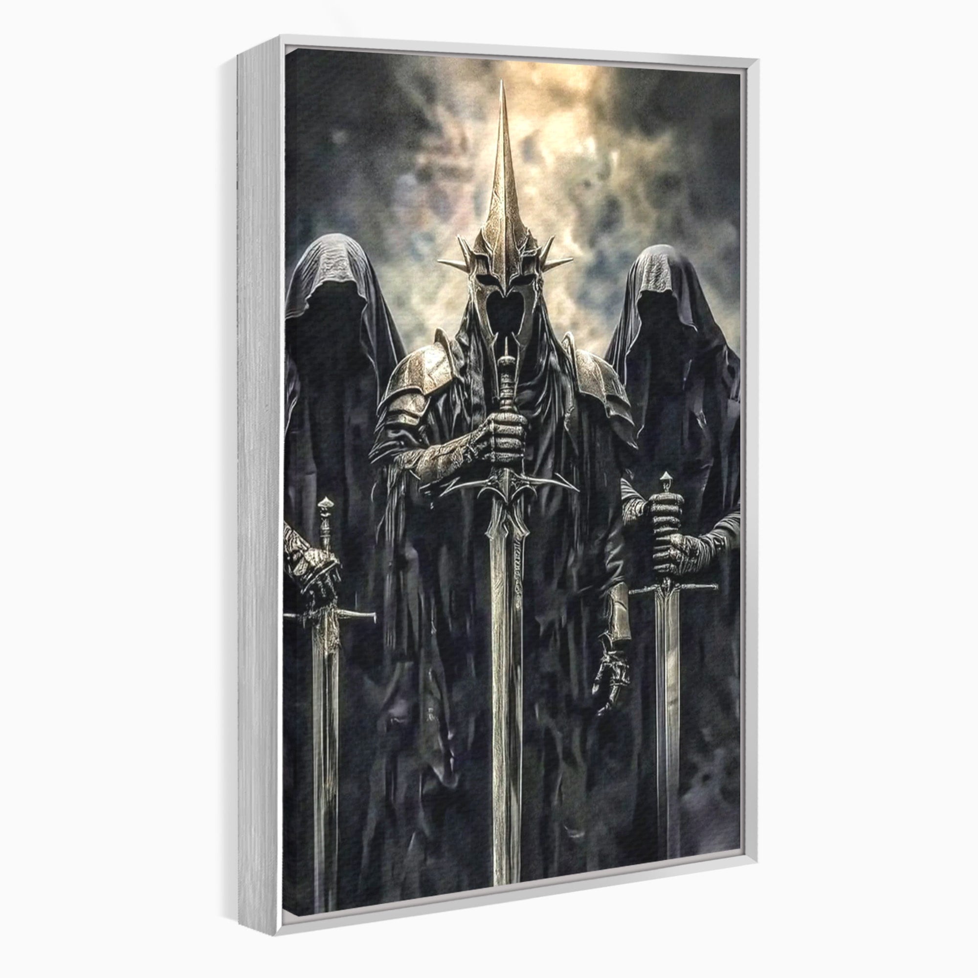 Tablou Canvas Premium LuxCanva® PI1204, Cavalerii Intunericului, Lord Of The Rings, Fantezie, Mister, Film, Dormitor, Culori Vibrante