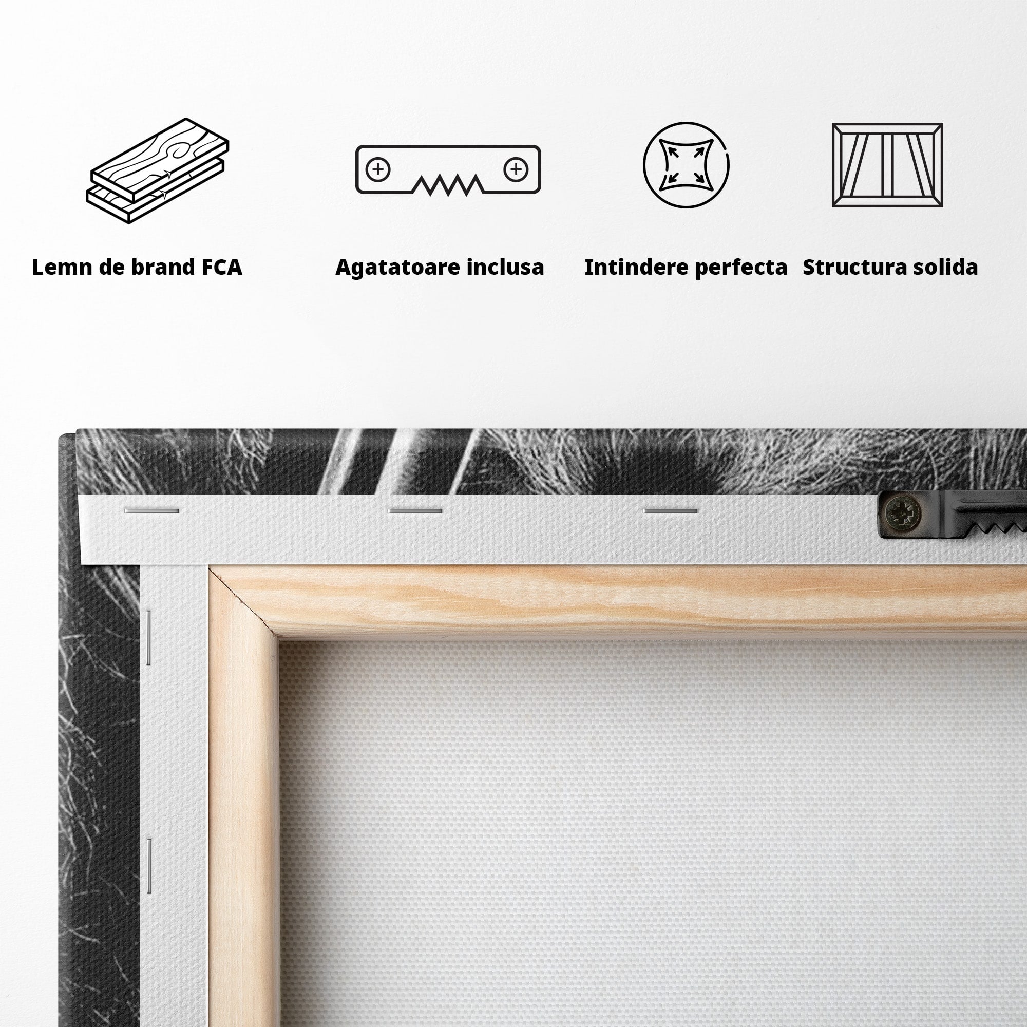 Tablou Canvas Premium LuxCanva® PI1210, Vrajitorul Cu Sabie, Pamantul de Mijloc, Sabie, Fantezie, Living, Dormitor, Culori Vibrante