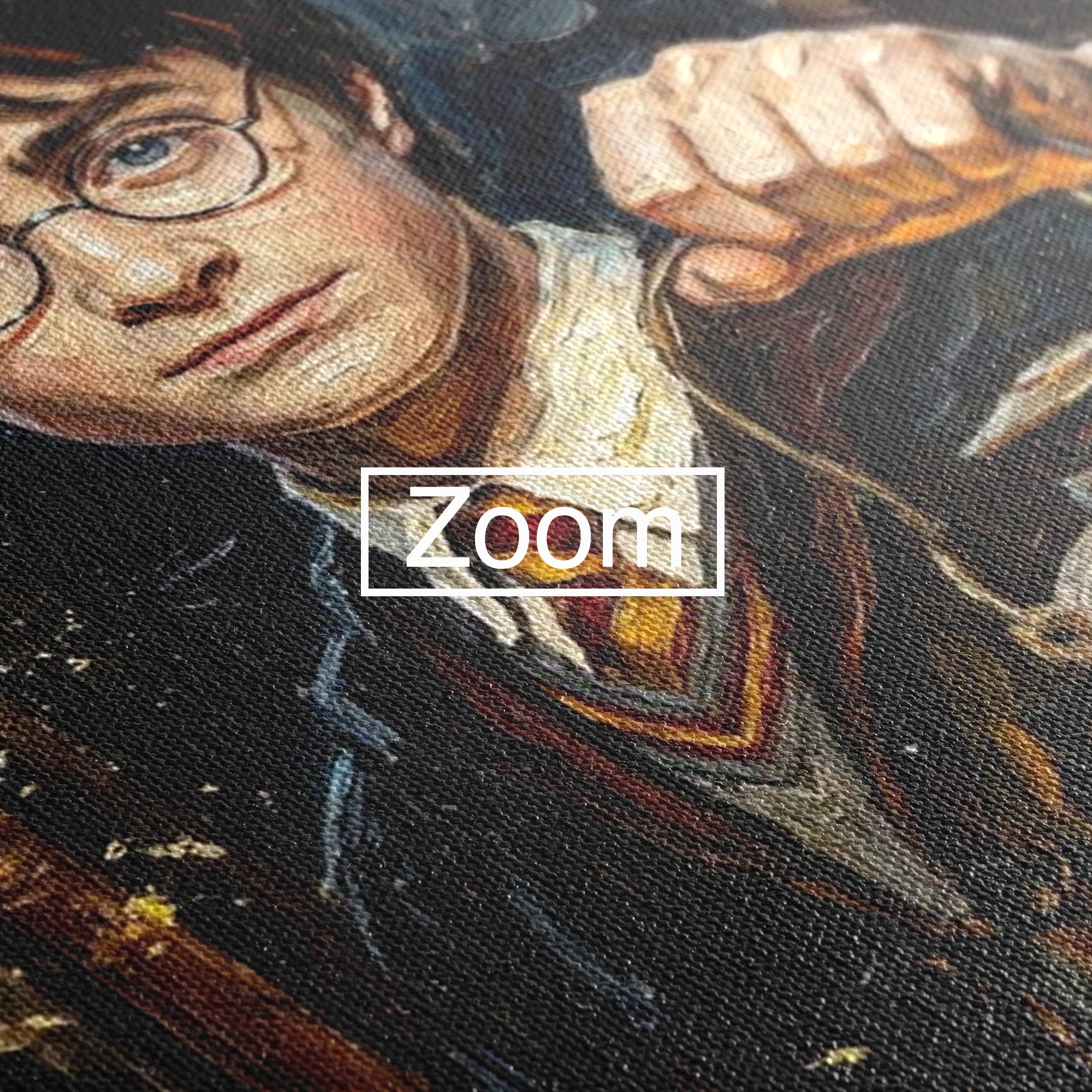 Tablou Canvas Premium LuxCanva® PI1214, Harry Potter, Vrajitor, Felinar, Magie, Biblioteca, Dormitor, Culori Vibrante