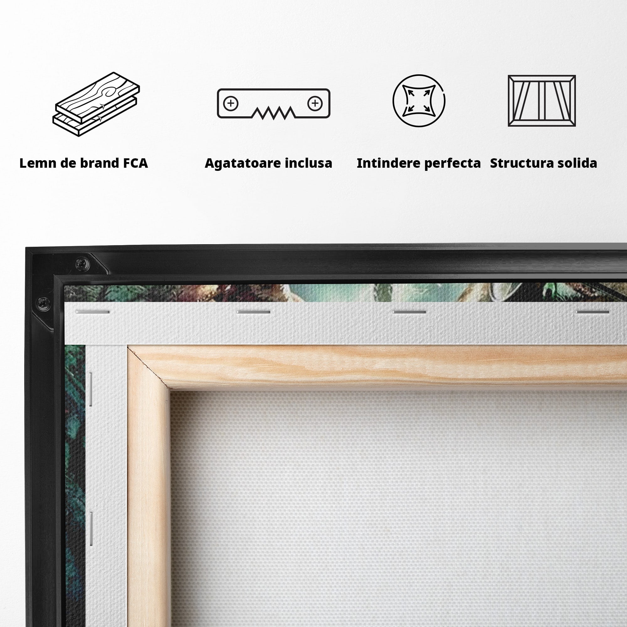 Tablou Canvas Premium LuxCanva® PI1215, Confruntare Magica, Fantezie, Voldemort, Lupta, Living, Aventura, Culori Vibrante