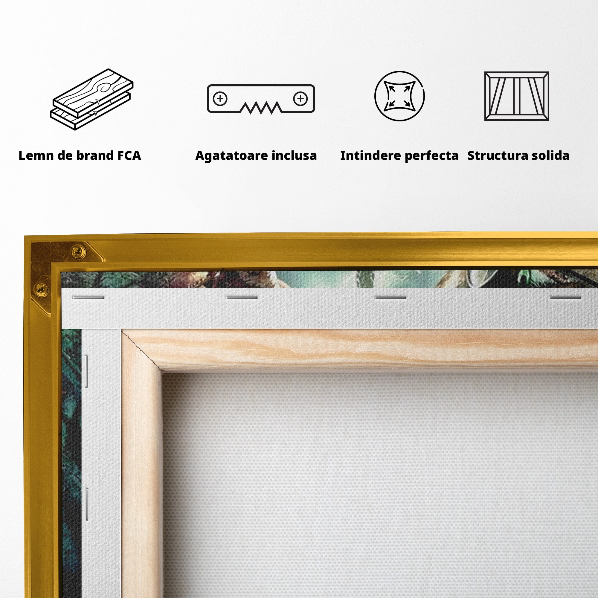 Tablou Canvas Premium LuxCanva® PI1215, Confruntare Magica, Fantezie, Voldemort, Lupta, Living, Aventura, Culori Vibrante