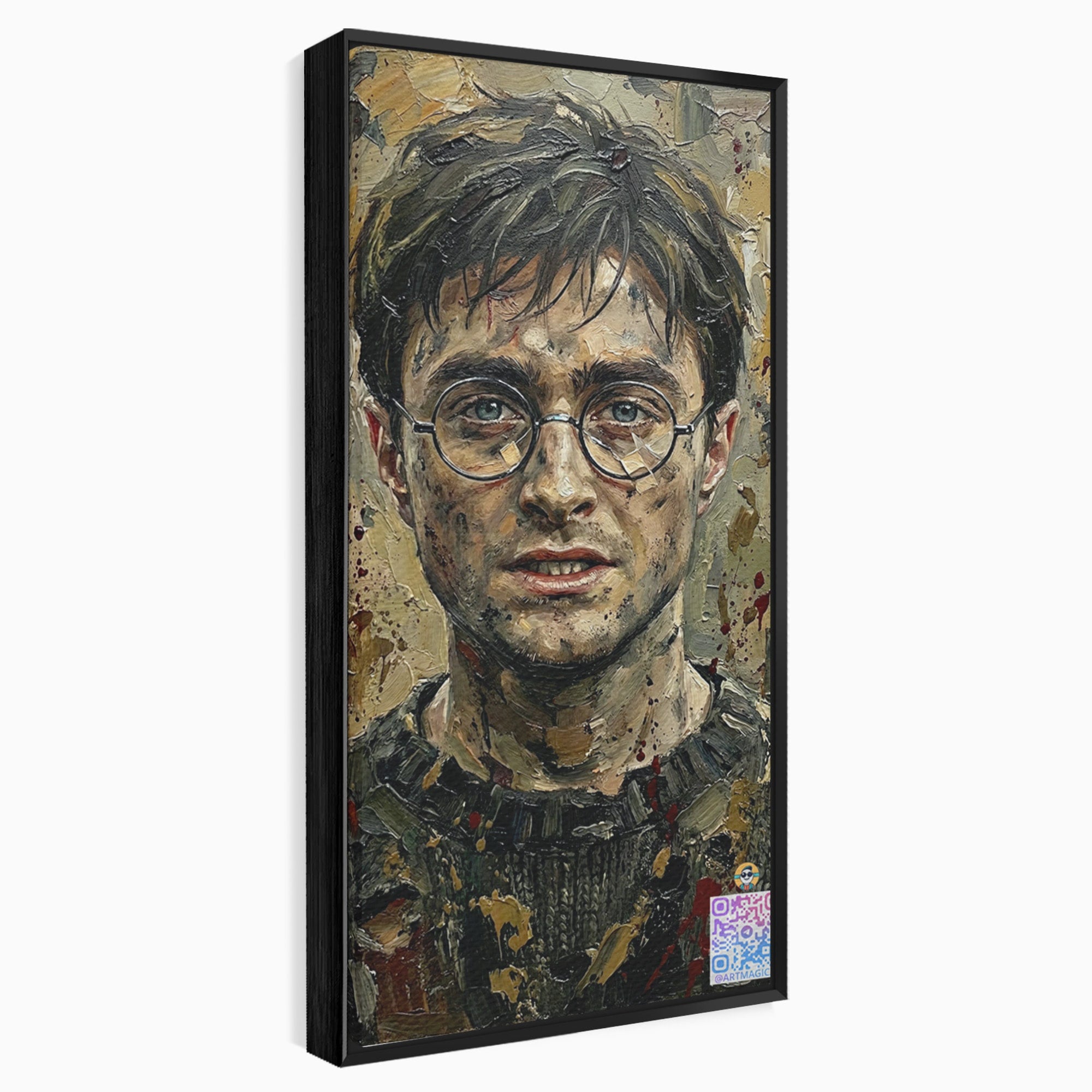 Tablou Canvas Premium LuxCanva® PI1216, Eroul Din Taramul Magic, Portret, Fantezie, Vrajitor, Aventura, Living, Culori Vibrante
