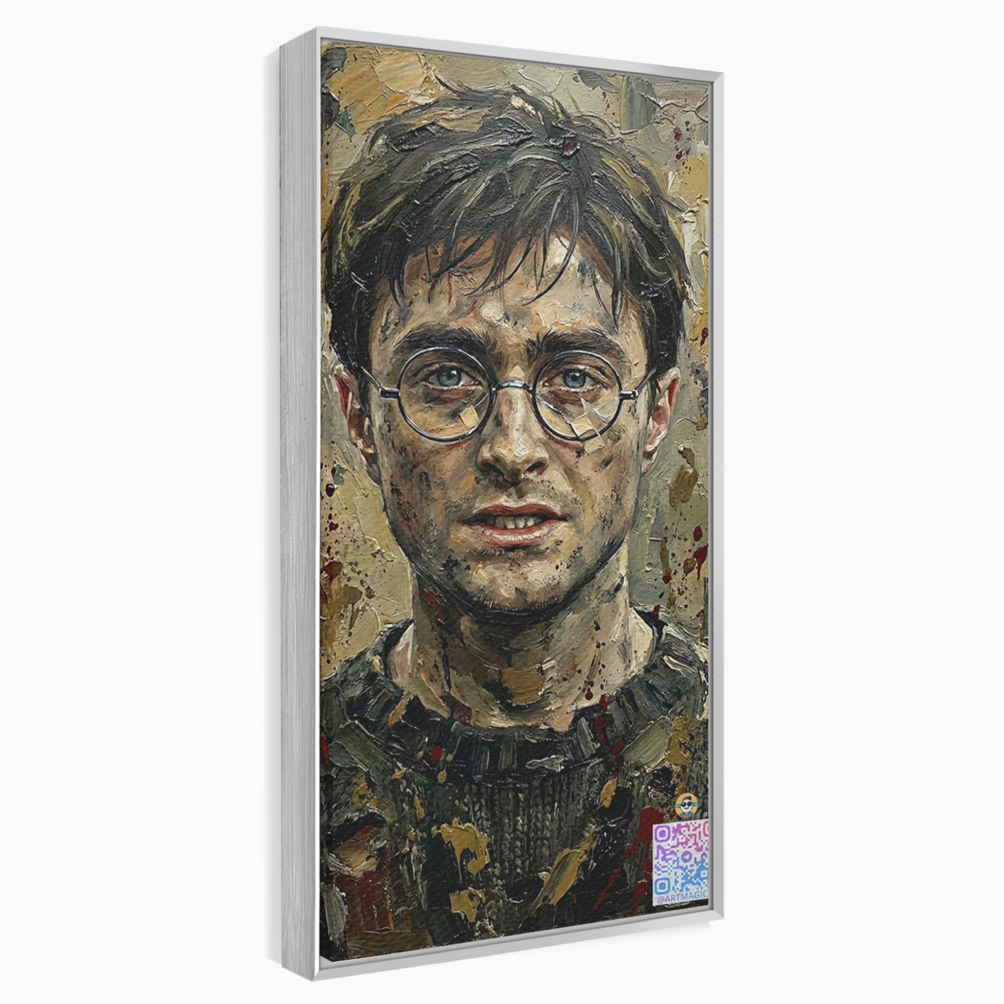 Tablou Canvas Premium LuxCanva® PI1216, Eroul Din Taramul Magic, Portret, Fantezie, Vrajitor, Aventura, Living, Culori Vibrante