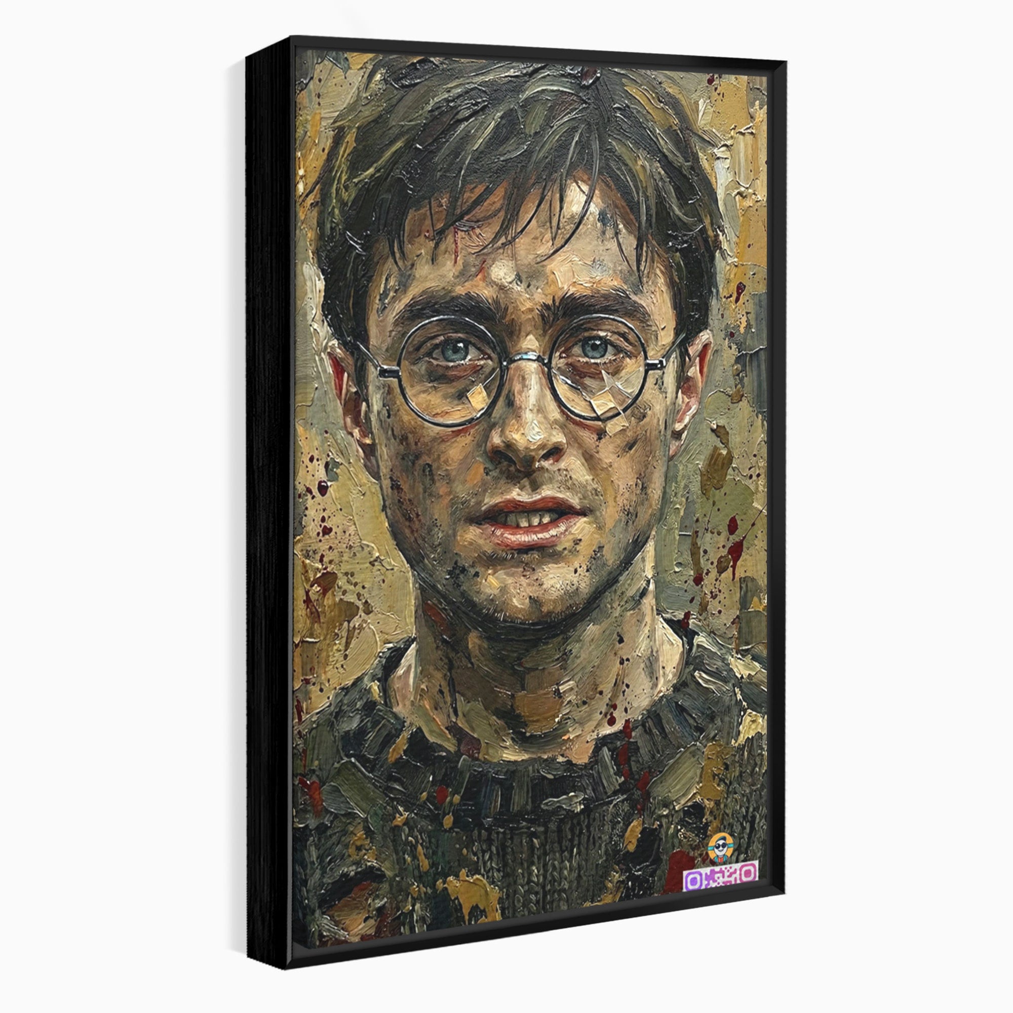 Tablou Canvas Premium LuxCanva® PI1216, Eroul Din Taramul Magic, Portret, Fantezie, Vrajitor, Aventura, Living, Culori Vibrante