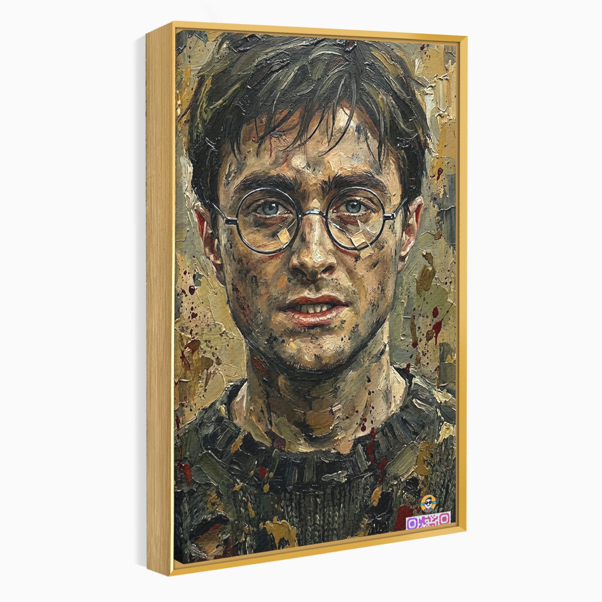 Tablou Canvas Premium LuxCanva® PI1216, Eroul Din Taramul Magic, Portret, Fantezie, Vrajitor, Aventura, Living, Culori Vibrante
