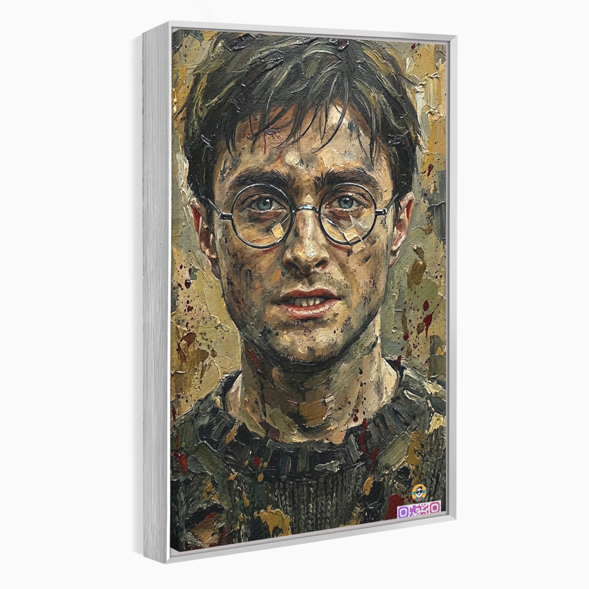 Tablou Canvas Premium LuxCanva® PI1216, Eroul Din Taramul Magic, Portret, Fantezie, Vrajitor, Aventura, Living, Culori Vibrante