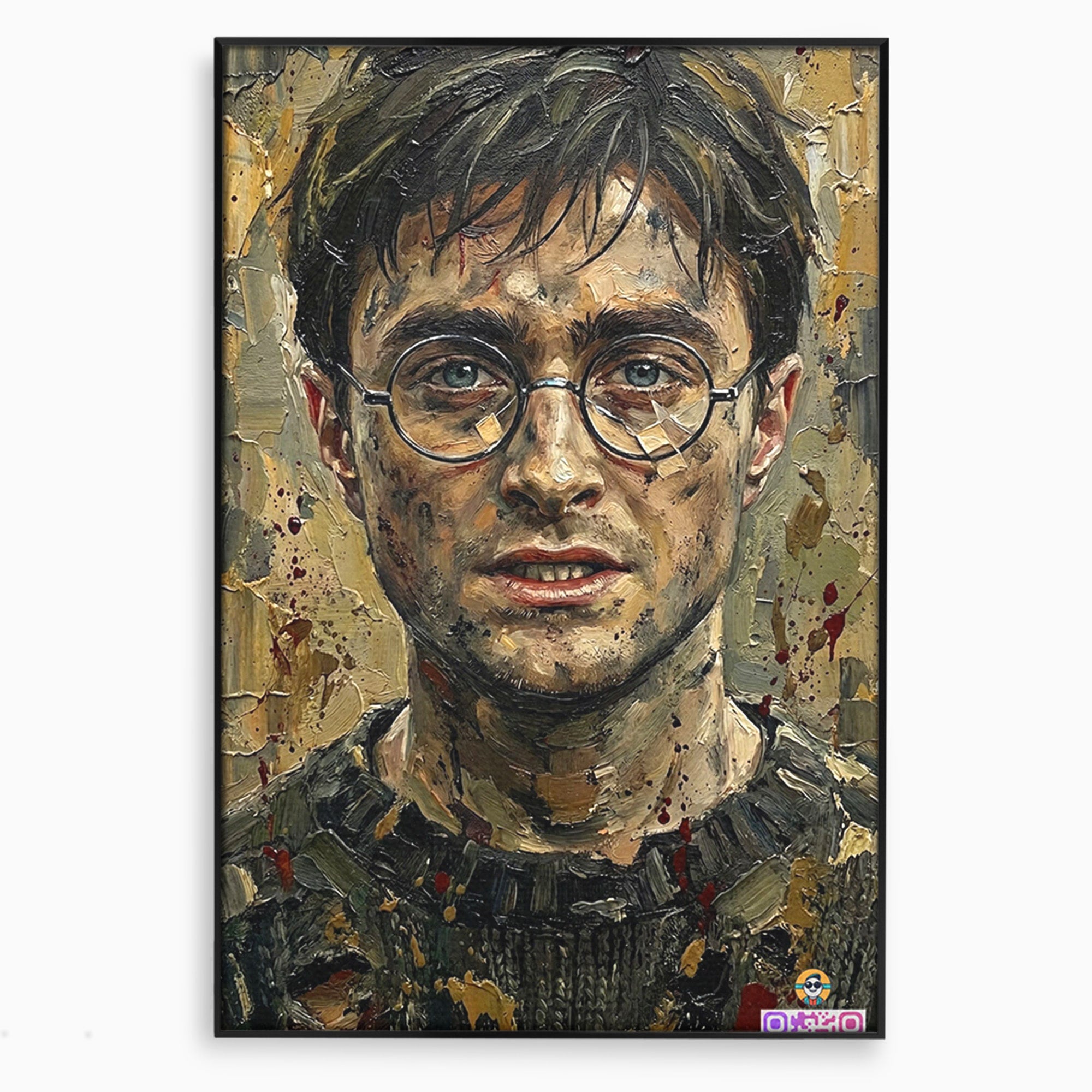 Tablou Canvas Premium LuxCanva® PI1216, Eroul Din Taramul Magic, Portret, Fantezie, Vrajitor, Aventura, Living, Culori Vibrante