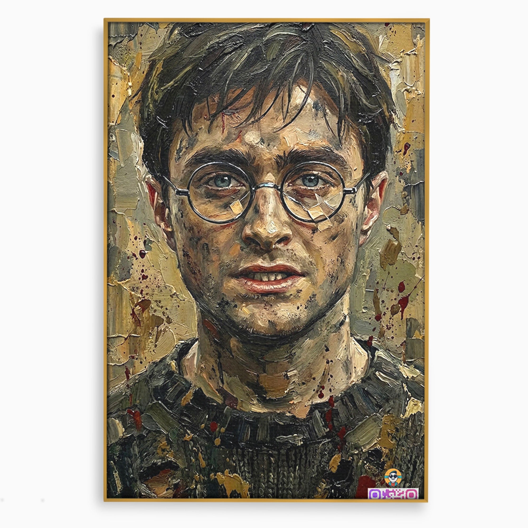 Tablou Canvas Premium LuxCanva® PI1216, Eroul Din Taramul Magic, Portret, Fantezie, Vrajitor, Aventura, Living, Culori Vibrante