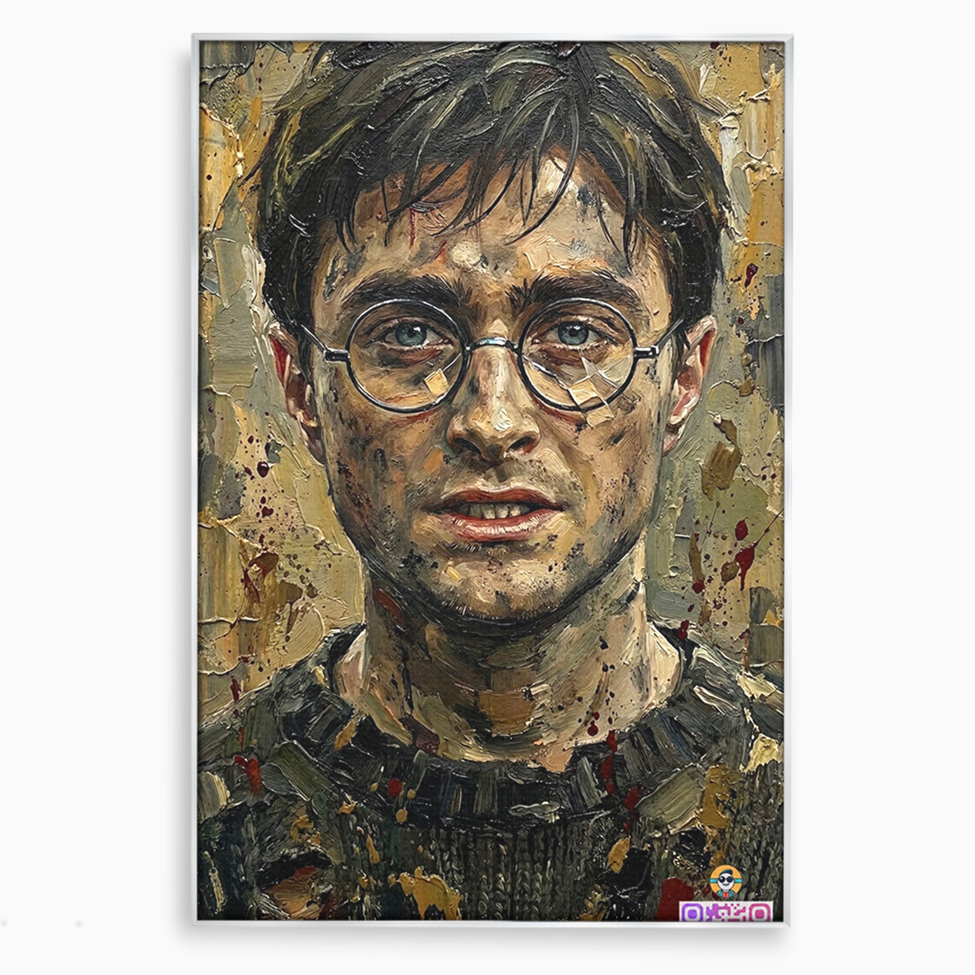 Tablou Canvas Premium LuxCanva® PI1216, Eroul Din Taramul Magic, Portret, Fantezie, Vrajitor, Aventura, Living, Culori Vibrante