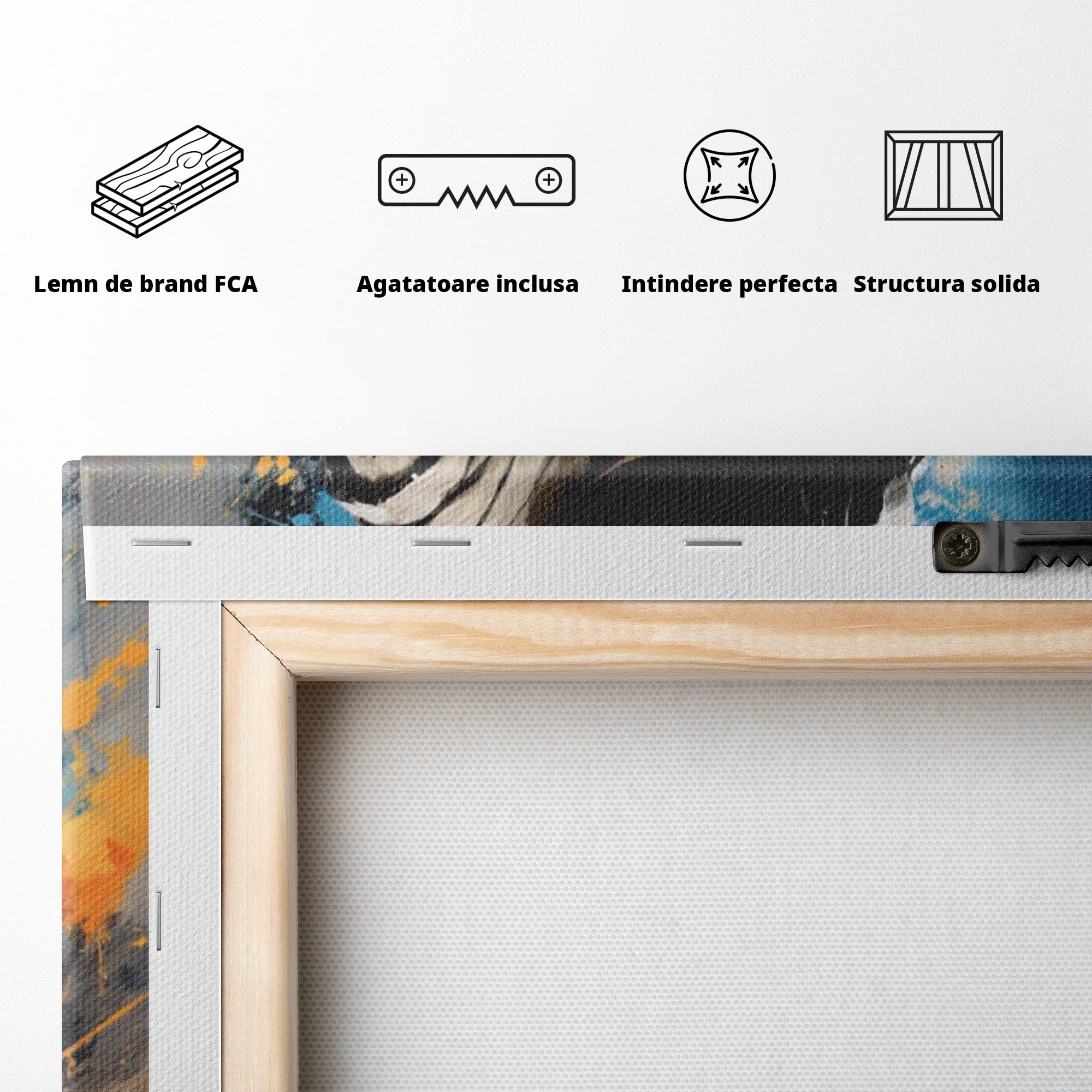 Tablou Canvas Premium LuxCanva® PI1220, Maestrul Jedi, Star Wars, Filme, Science Fiction, Living, Personaj, Arta, Culori Vibrante