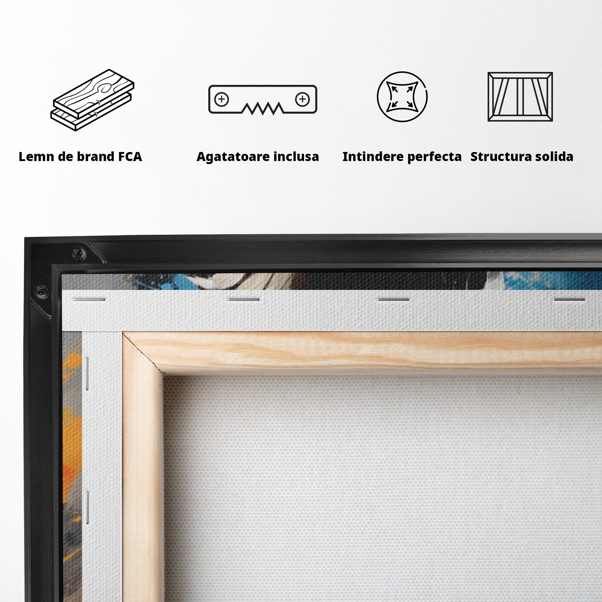 Tablou Canvas Premium LuxCanva® PI1220, Maestrul Jedi, Star Wars, Filme, Science Fiction, Living, Personaj, Arta, Culori Vibrante