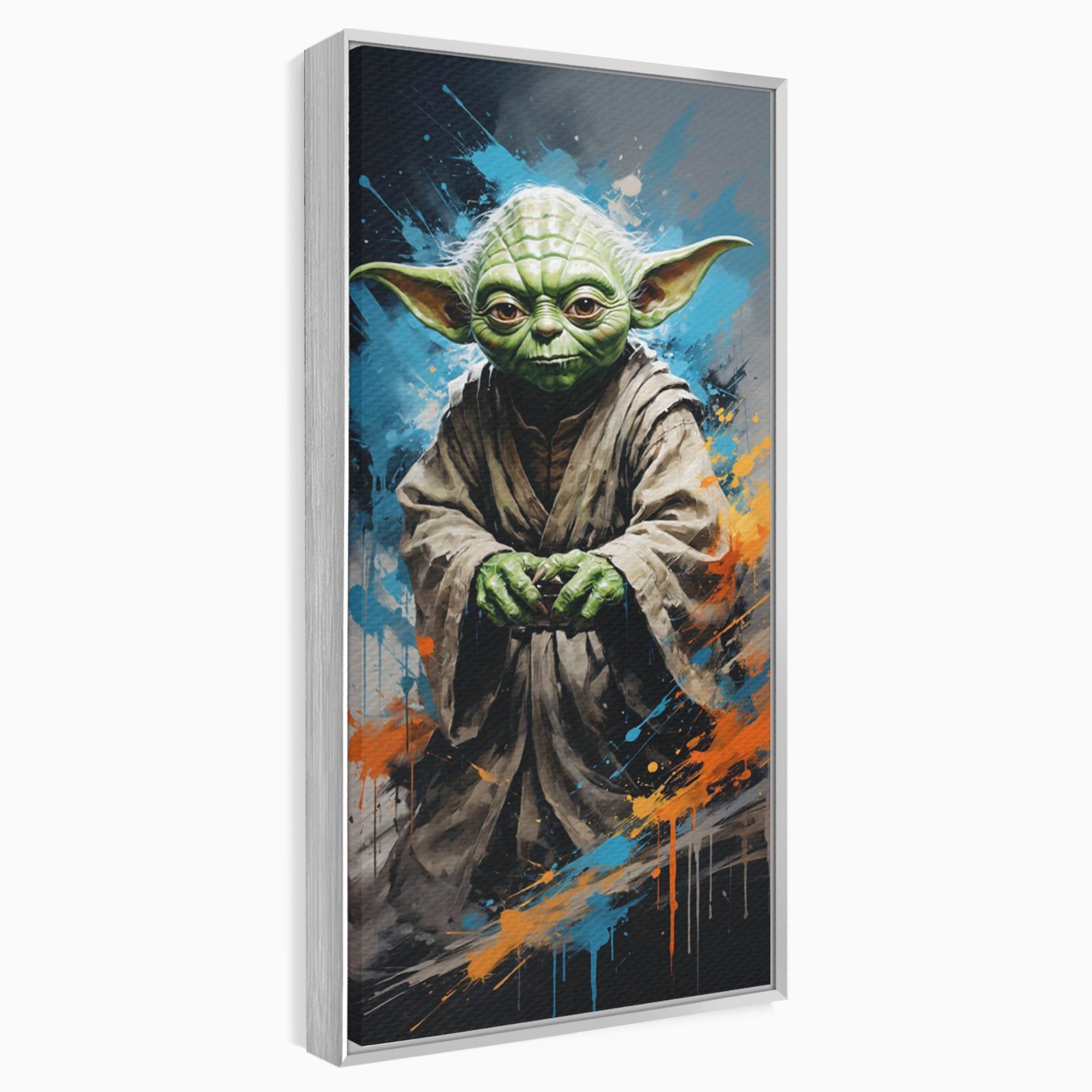 Tablou Canvas Premium LuxCanva® PI1220, Maestrul Jedi, Star Wars, Filme, Science Fiction, Living, Personaj, Arta, Culori Vibrante