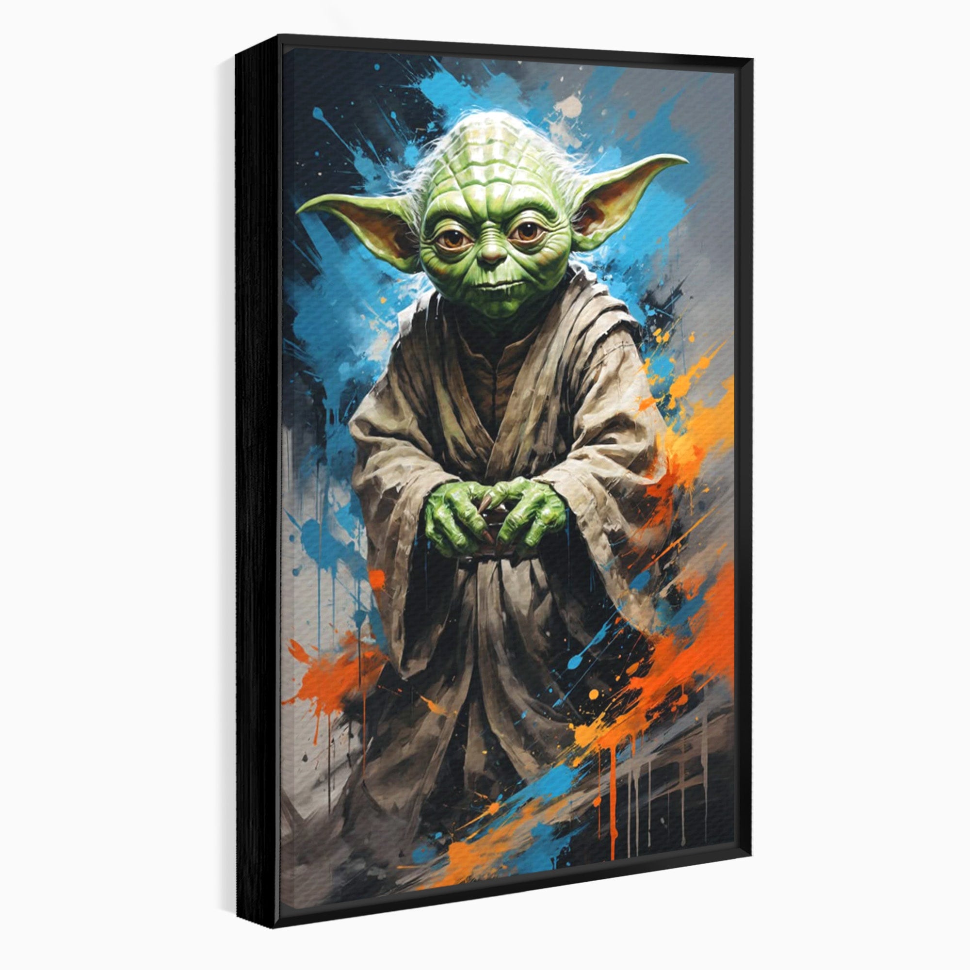 Tablou Canvas Premium LuxCanva® PI1220, Maestrul Jedi, Star Wars, Filme, Science Fiction, Living, Personaj, Arta, Culori Vibrante