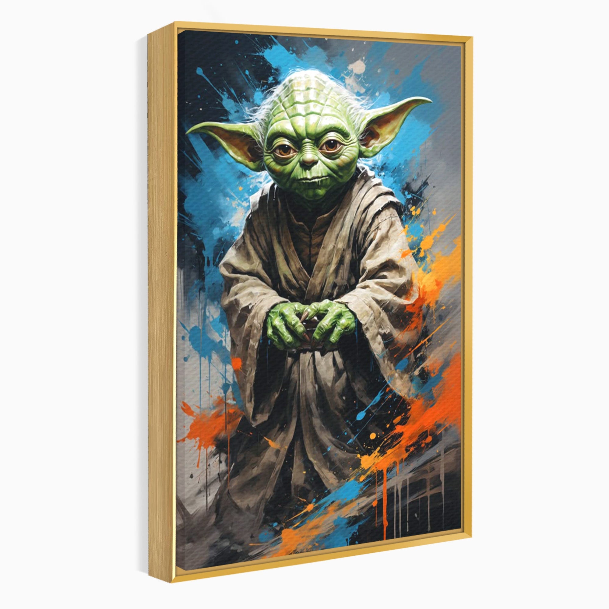 Tablou Canvas Premium LuxCanva® PI1220, Maestrul Jedi, Star Wars, Filme, Science Fiction, Living, Personaj, Arta, Culori Vibrante
