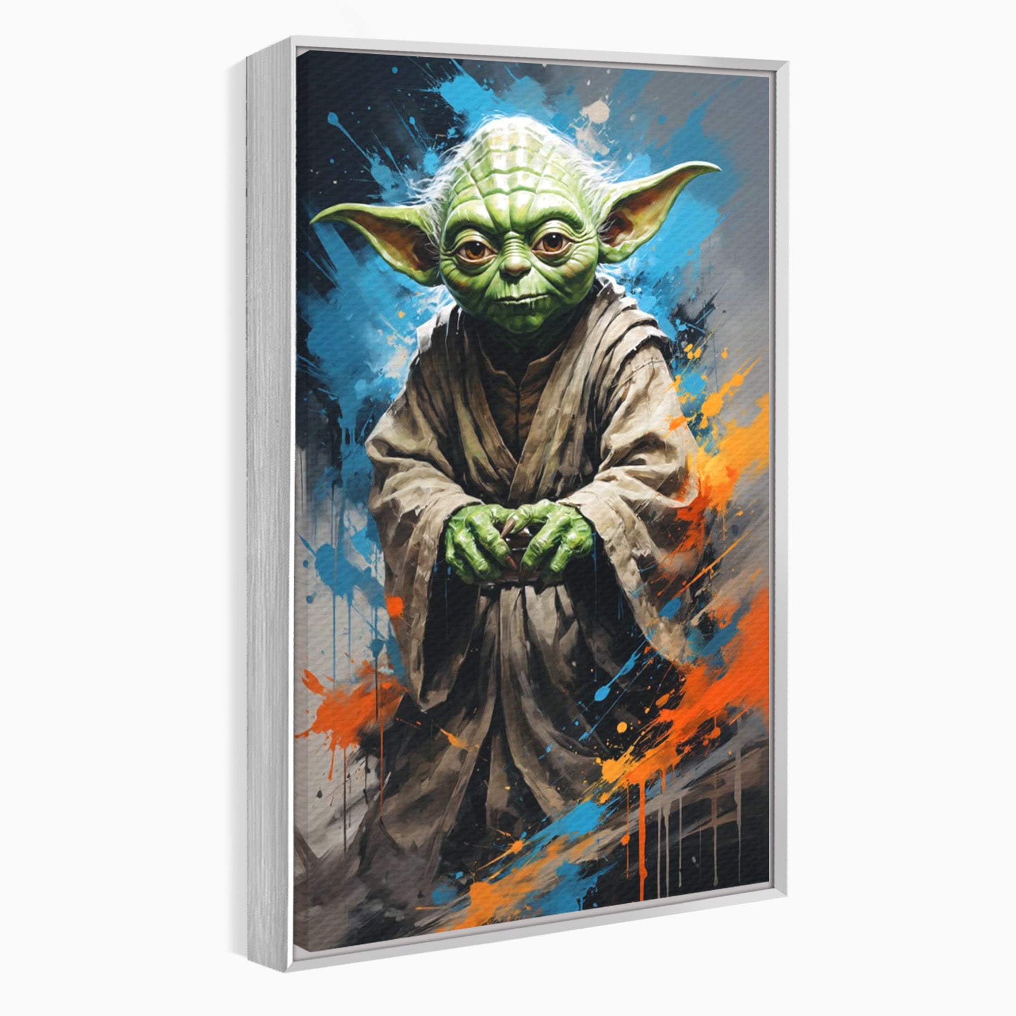 Tablou Canvas Premium LuxCanva® PI1220, Maestrul Jedi, Star Wars, Filme, Science Fiction, Living, Personaj, Arta, Culori Vibrante