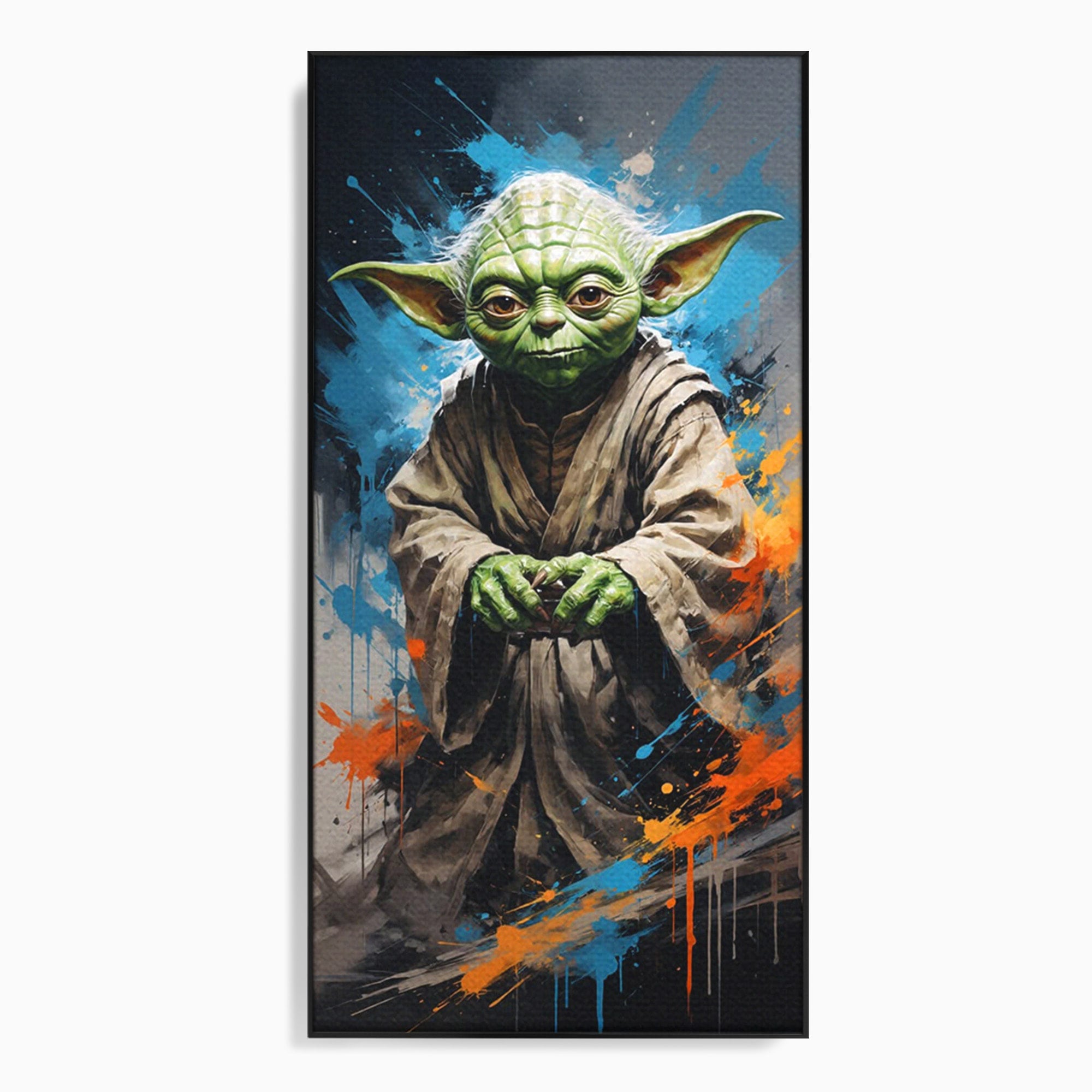 Tablou Canvas Premium LuxCanva® PI1220, Maestrul Jedi, Star Wars, Filme, Science Fiction, Living, Personaj, Arta, Culori Vibrante