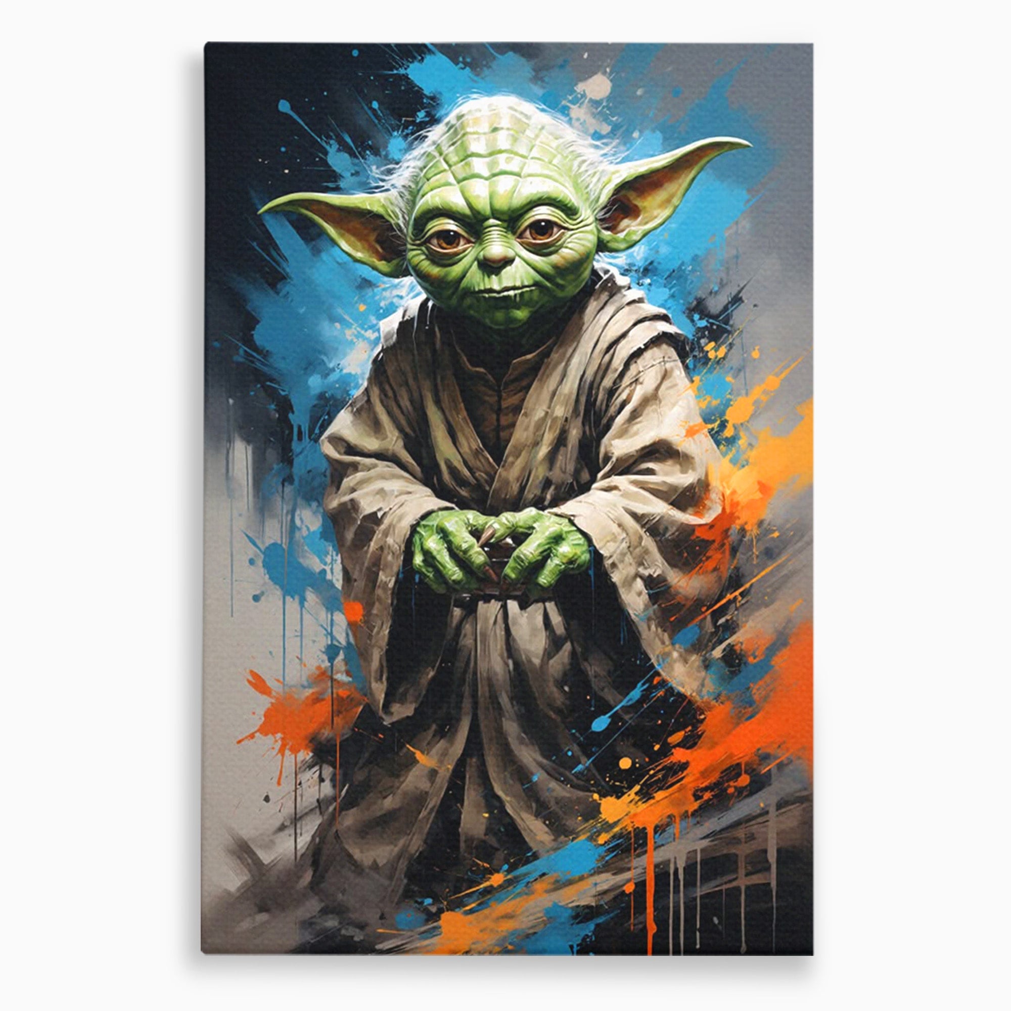 Tablou Canvas Premium LuxCanva® PI1220, Maestrul Jedi, Star Wars, Filme, Science Fiction, Living, Personaj, Arta, Culori Vibrante