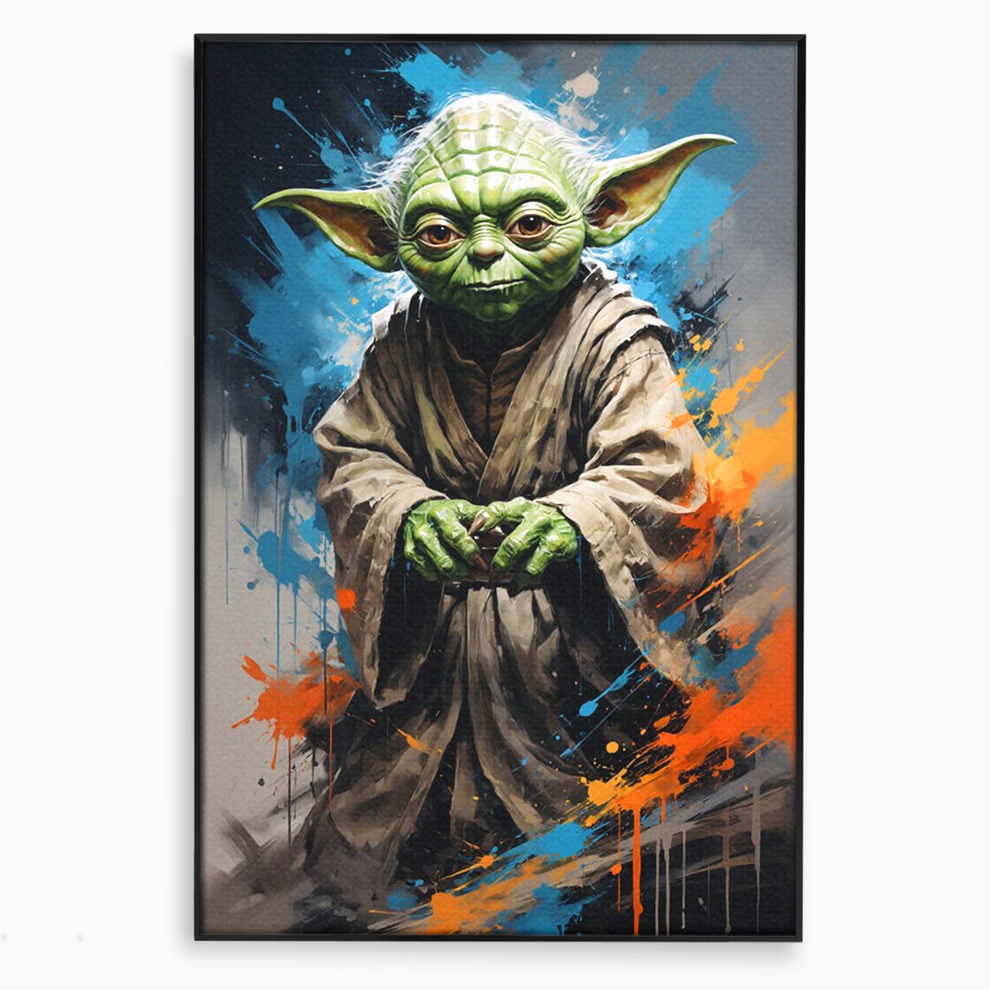 Tablou Canvas Premium LuxCanva® PI1220, Maestrul Jedi, Star Wars, Filme, Science Fiction, Living, Personaj, Arta, Culori Vibrante