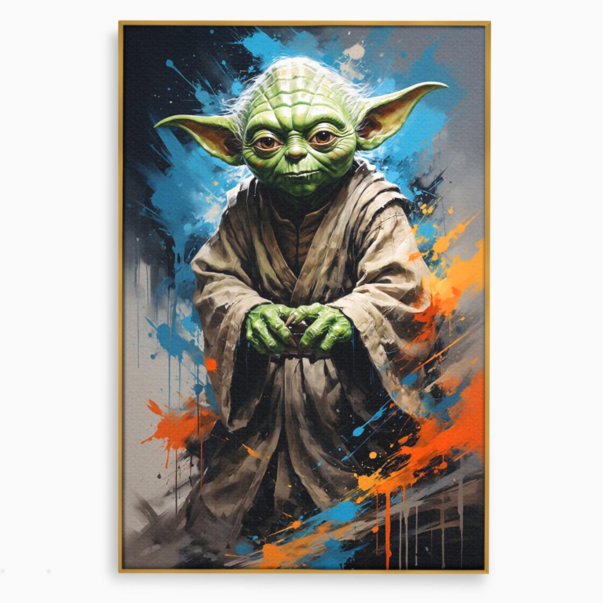 Tablou Canvas Premium LuxCanva® PI1220, Maestrul Jedi, Star Wars, Filme, Science Fiction, Living, Personaj, Arta, Culori Vibrante
