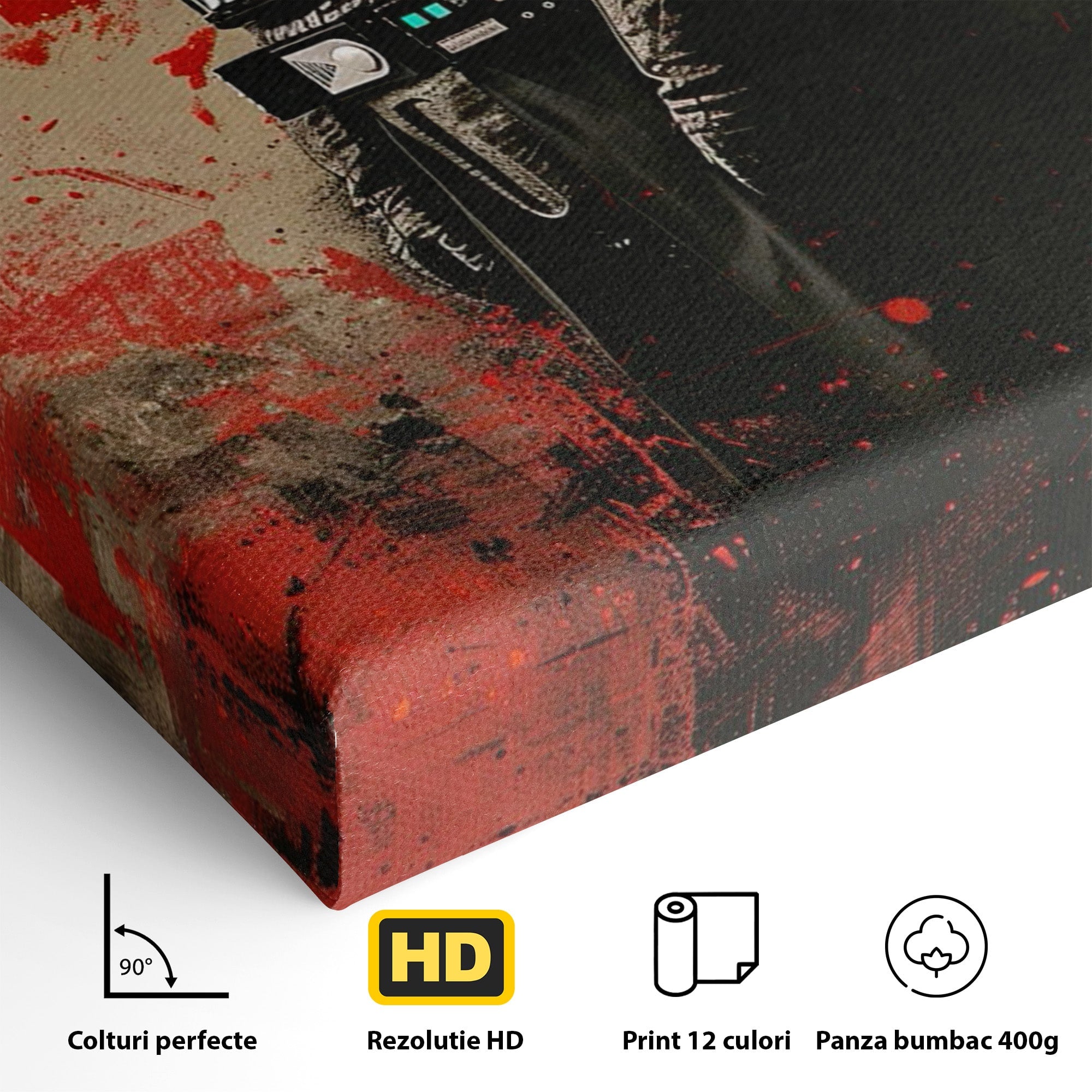 Tablou Canvas Premium LuxCanva® PI1221, Dark Lord, Razboinic, Sci-Fi, Fictiune, Dormitor, Living, Culori Vibrante