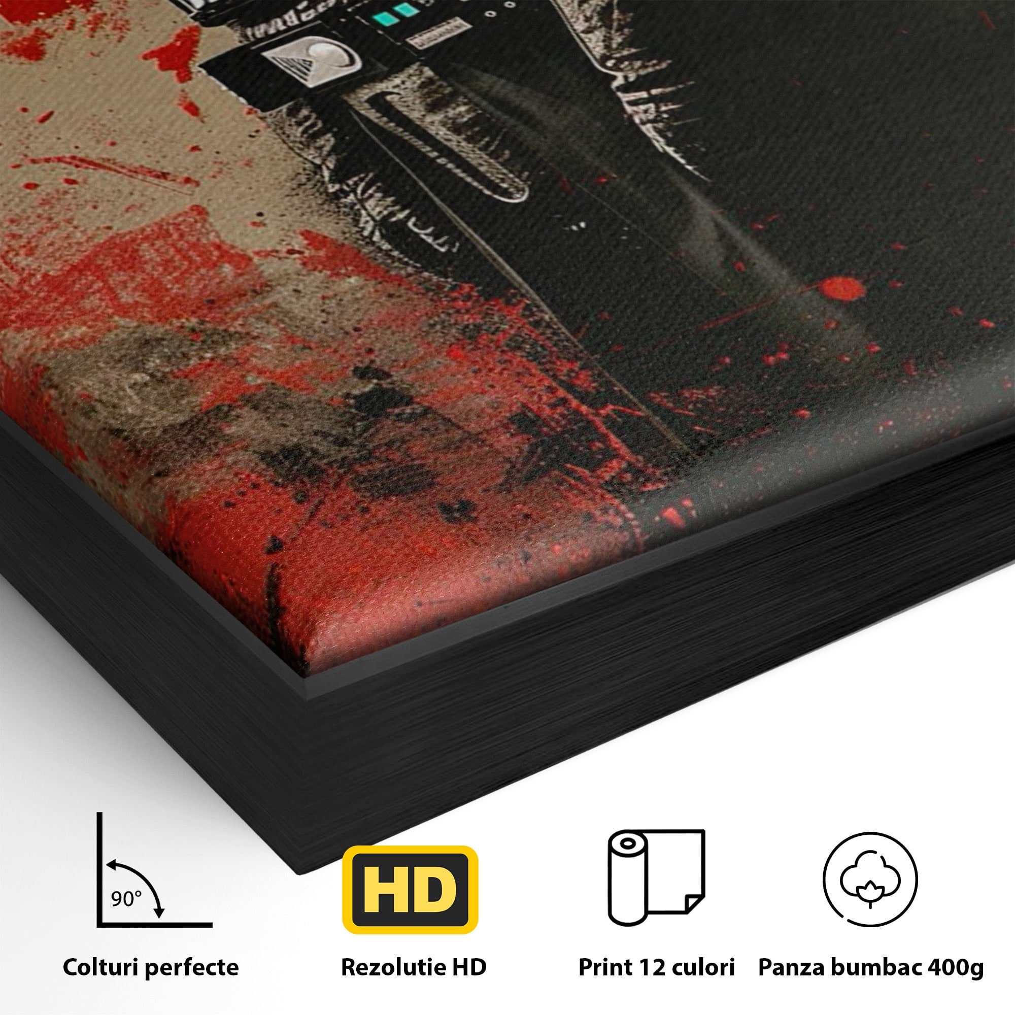 Tablou Canvas Premium LuxCanva® PI1221, Dark Lord, Razboinic, Sci-Fi, Fictiune, Dormitor, Living, Culori Vibrante