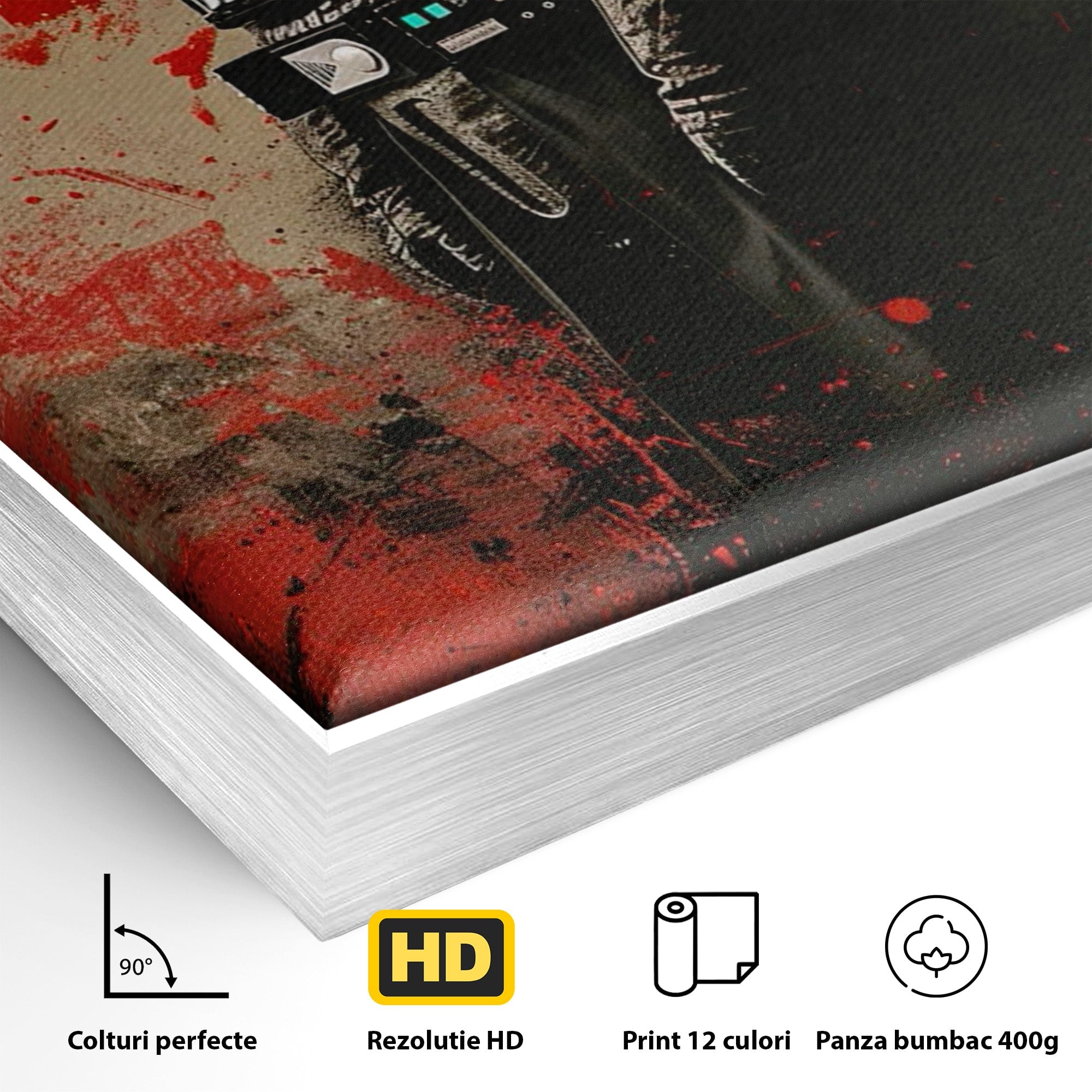 Tablou Canvas Premium LuxCanva® PI1221, Dark Lord, Razboinic, Sci-Fi, Fictiune, Dormitor, Living, Culori Vibrante